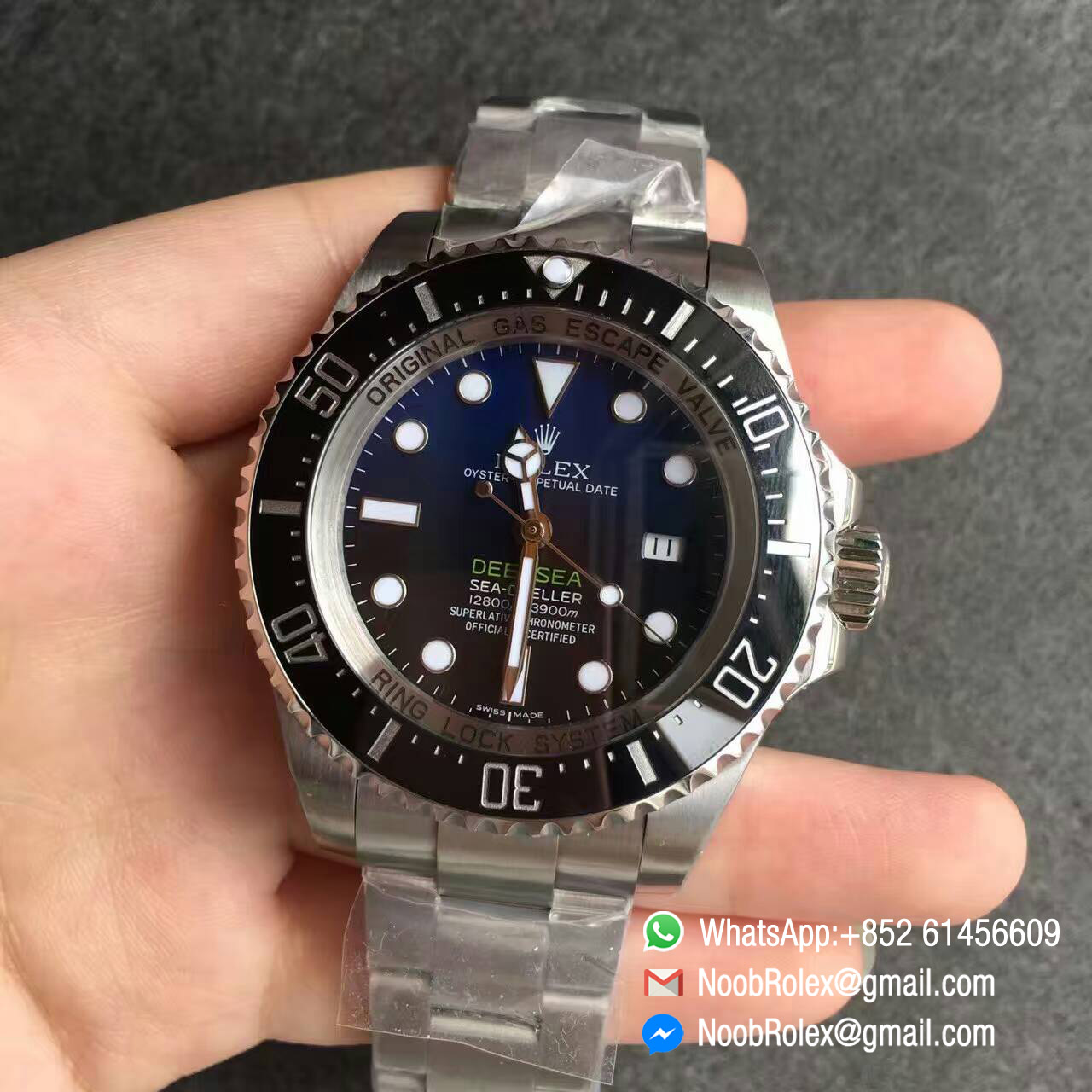 Sea-Dweller Watch DEEPSEA 116660 D-BLUE 
