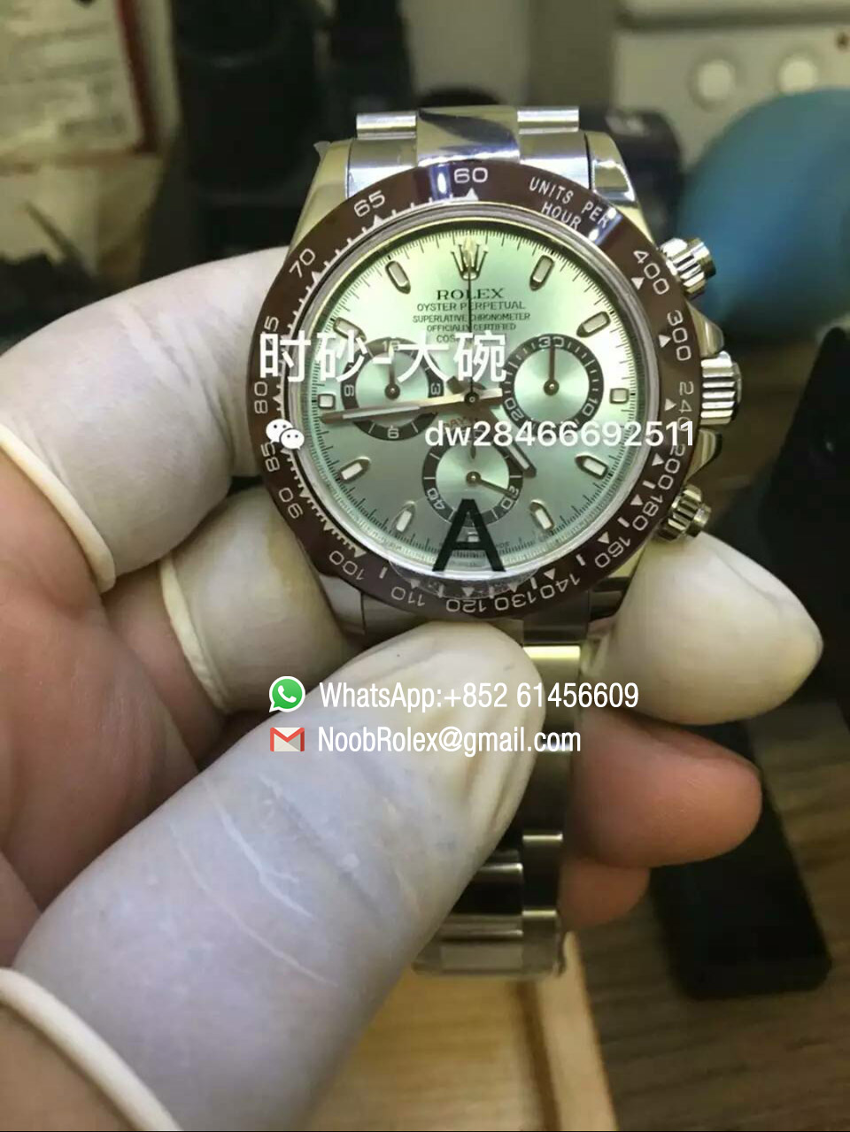 Daytona Watch Platinum 116506 JF Top 