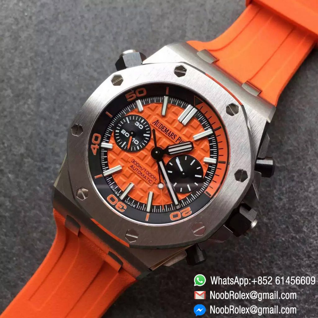 AP Novelty Royal Oak Offshore Diver Chronograph Watch 26703ST JF Best
