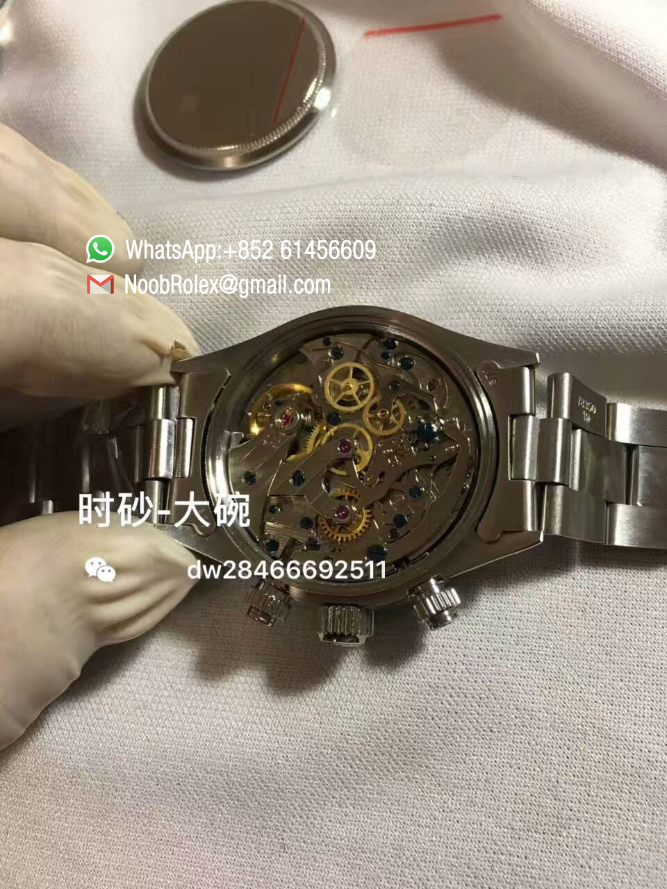 Rolex Vintage Daytona 6263 White and Black Bicolor Dial Black Tachymeter Bezel on Steel Bracelet Asian Seagull T19 manual handwinding chronograph movement