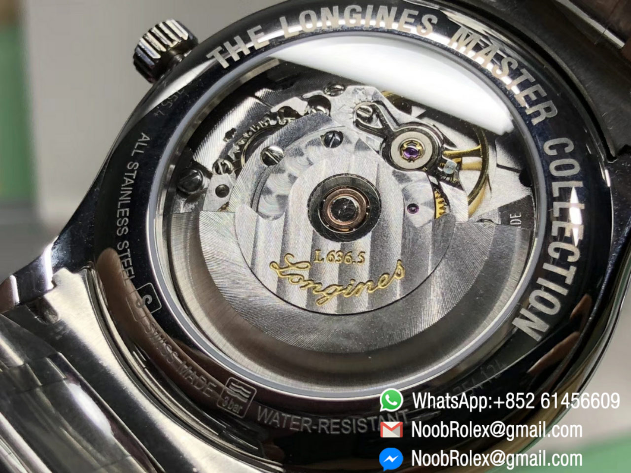 Longines Master Day Date Stainless Steel Case White Textured Dial 316L Bracelet A2836 LGF