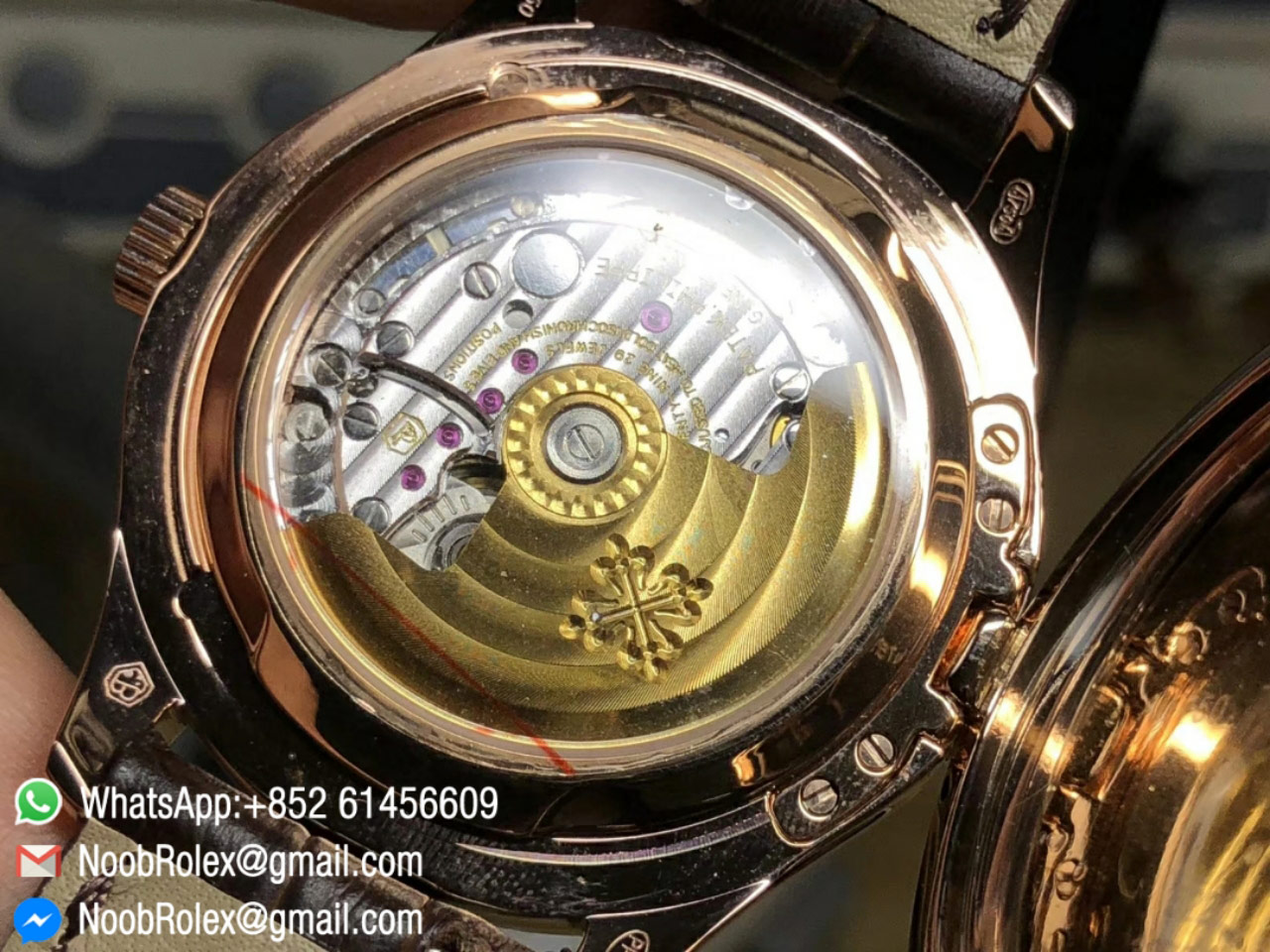 Patek Philippe Calatrava 5227R-001 18K Rose gold Case KS Factory Ivory Dial A324