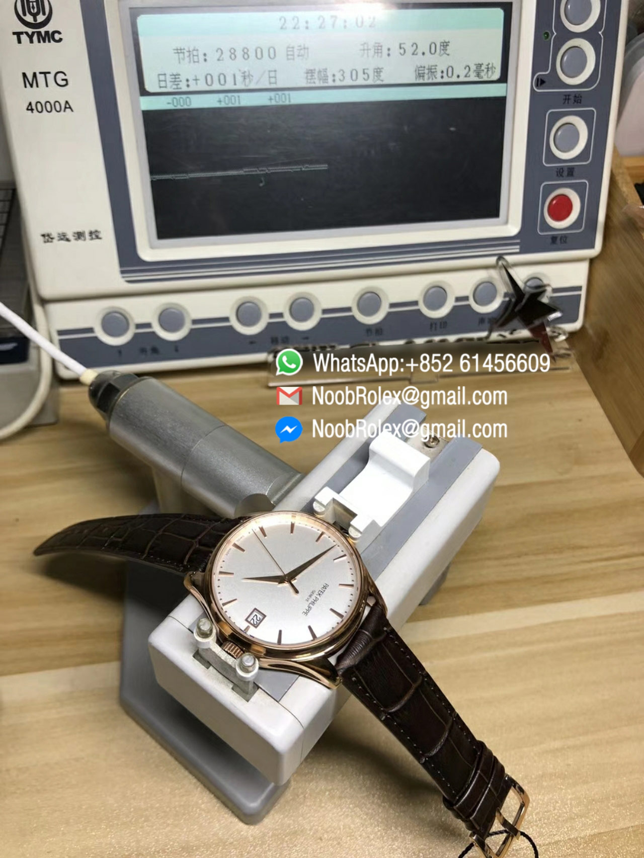 Patek Philippe Calatrava 5227R-001 18K Rose gold Case KS Factory Ivory Dial A324