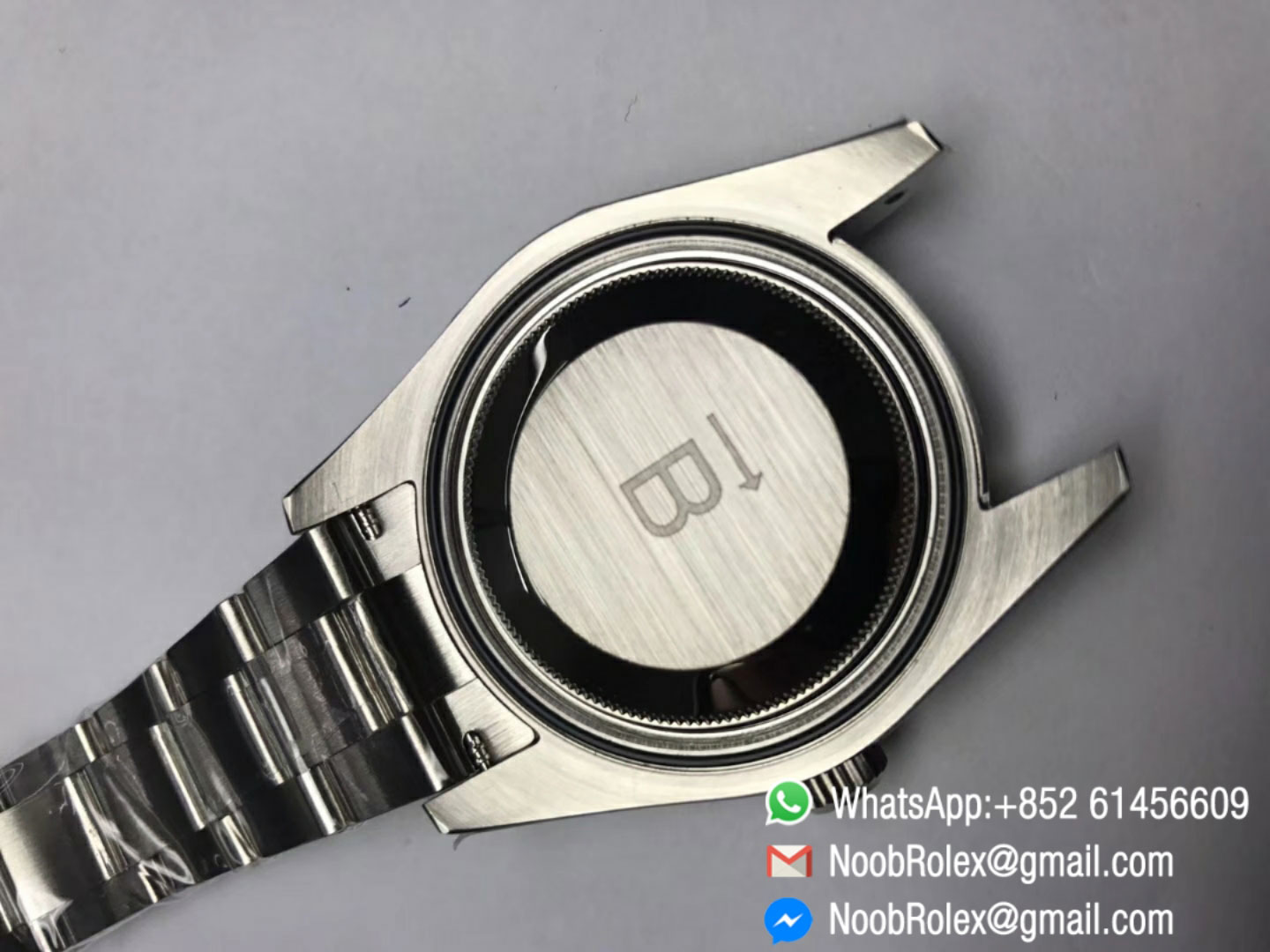 Top Fake Rolex Milgauss 116400GV Green Sapphire Blue Dial on Steel Bracelet SH3131 AR Factory