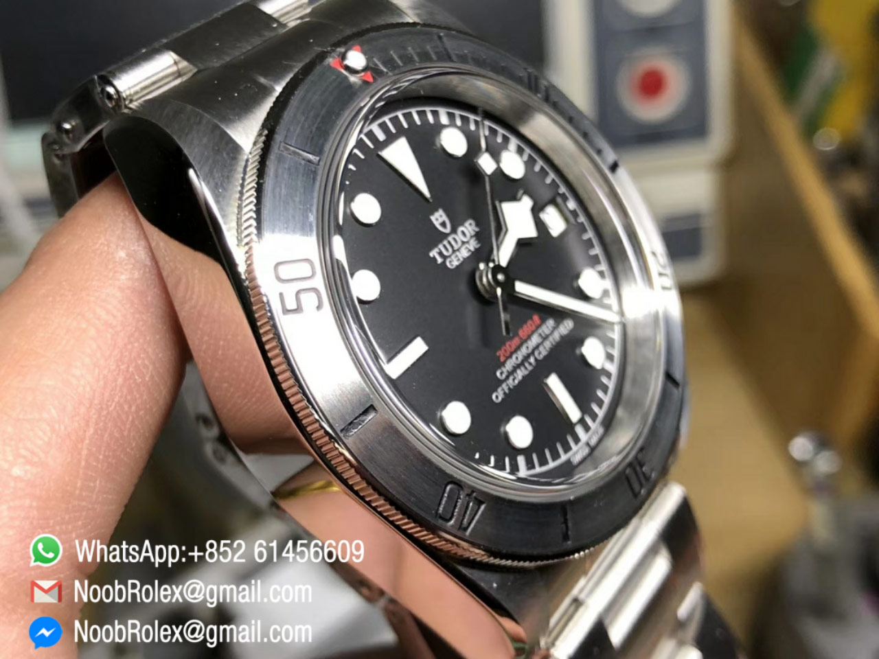 Tudor Heritage Black Bay Steel M79730-0001 A2824 2017 ZF Quality Same as Original