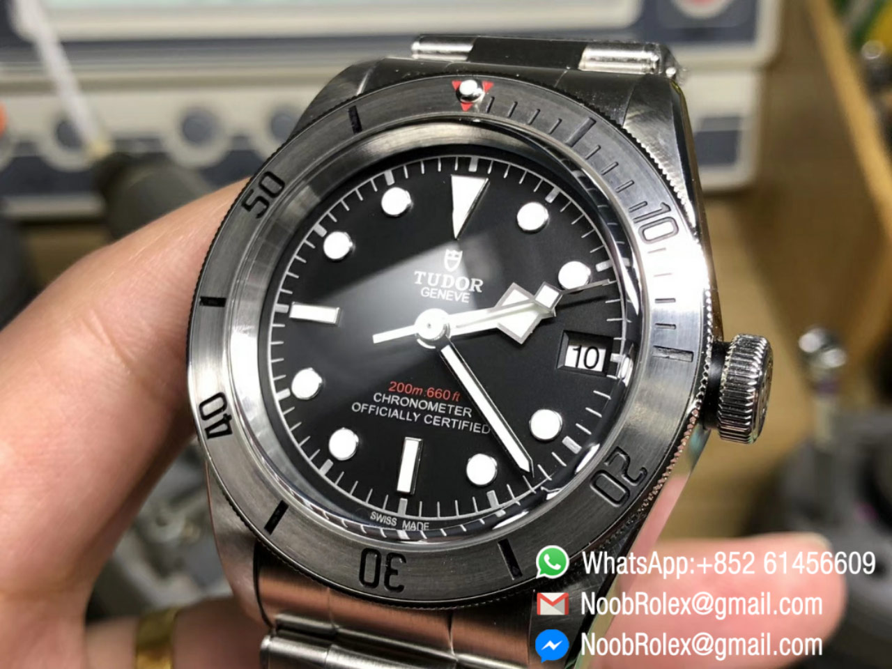 Tudor Heritage Black Bay Steel M79730-0001 A2824 2017 ZF Quality Same as Original