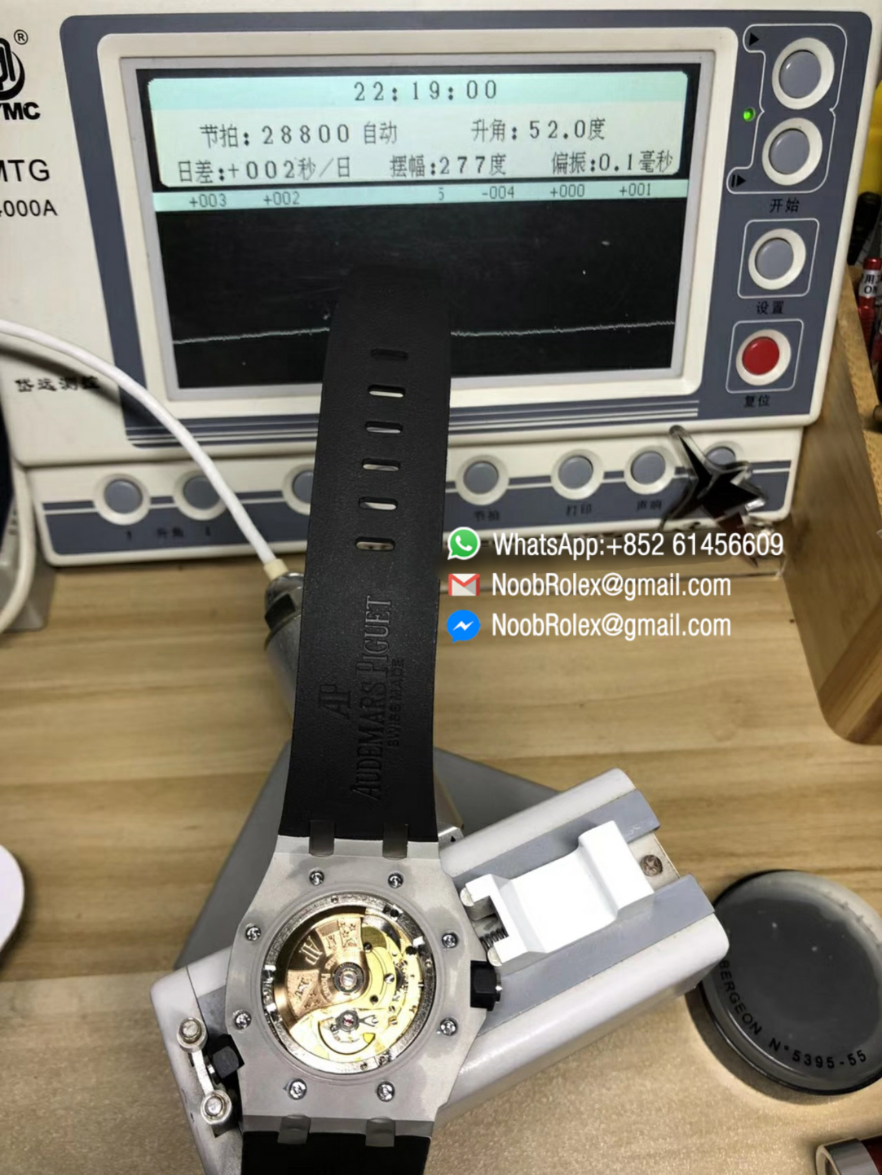 AP Royal Oak Offshore Diver Watch 15703 Rubber Strap Swiss ETA2824 JF V7 Size Same as Original 2018 New