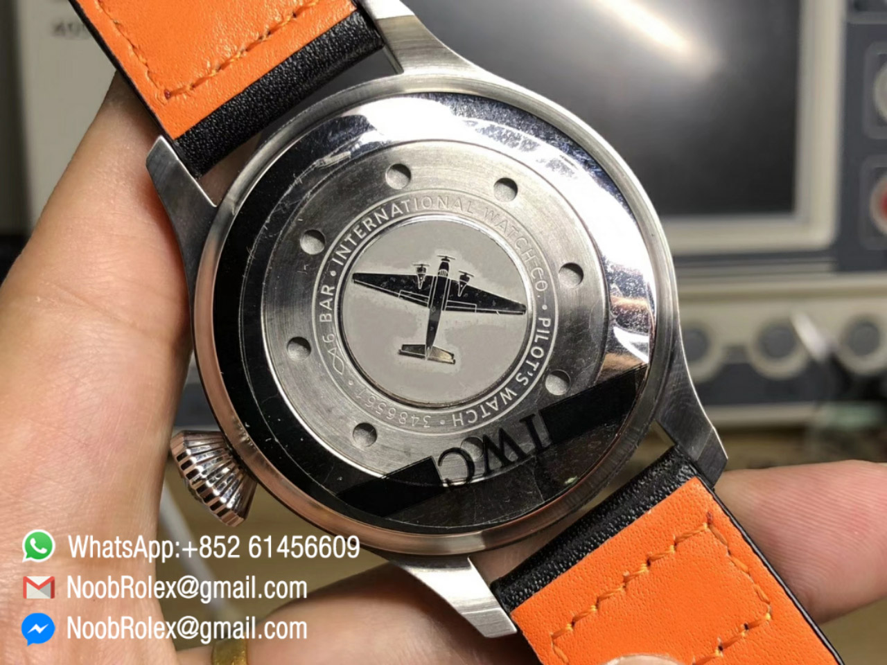 IWC Big Pilot IW500912 Power Reserve 2016 SIHH Edition on Black Leather Strap A51111 ZF Top Clone