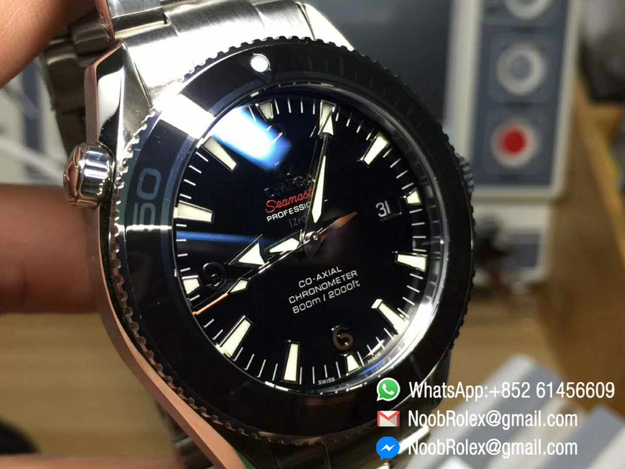 Omega Seamaster Planet Ocean Liquid Metal Limited Edition 1948 "LMPO" 1:1 Noob Best Edition V5