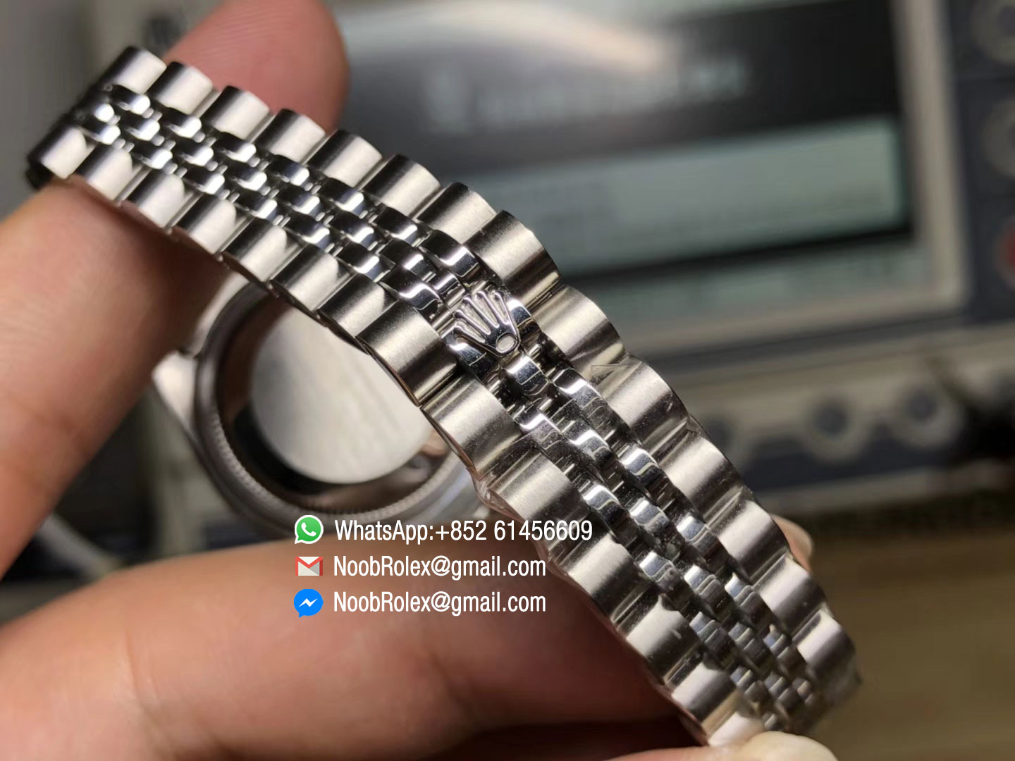 Ladies DateJust Stainless Steel Case Pink Diamond Dial Jubilee with Swiss ETA 2671 Movement