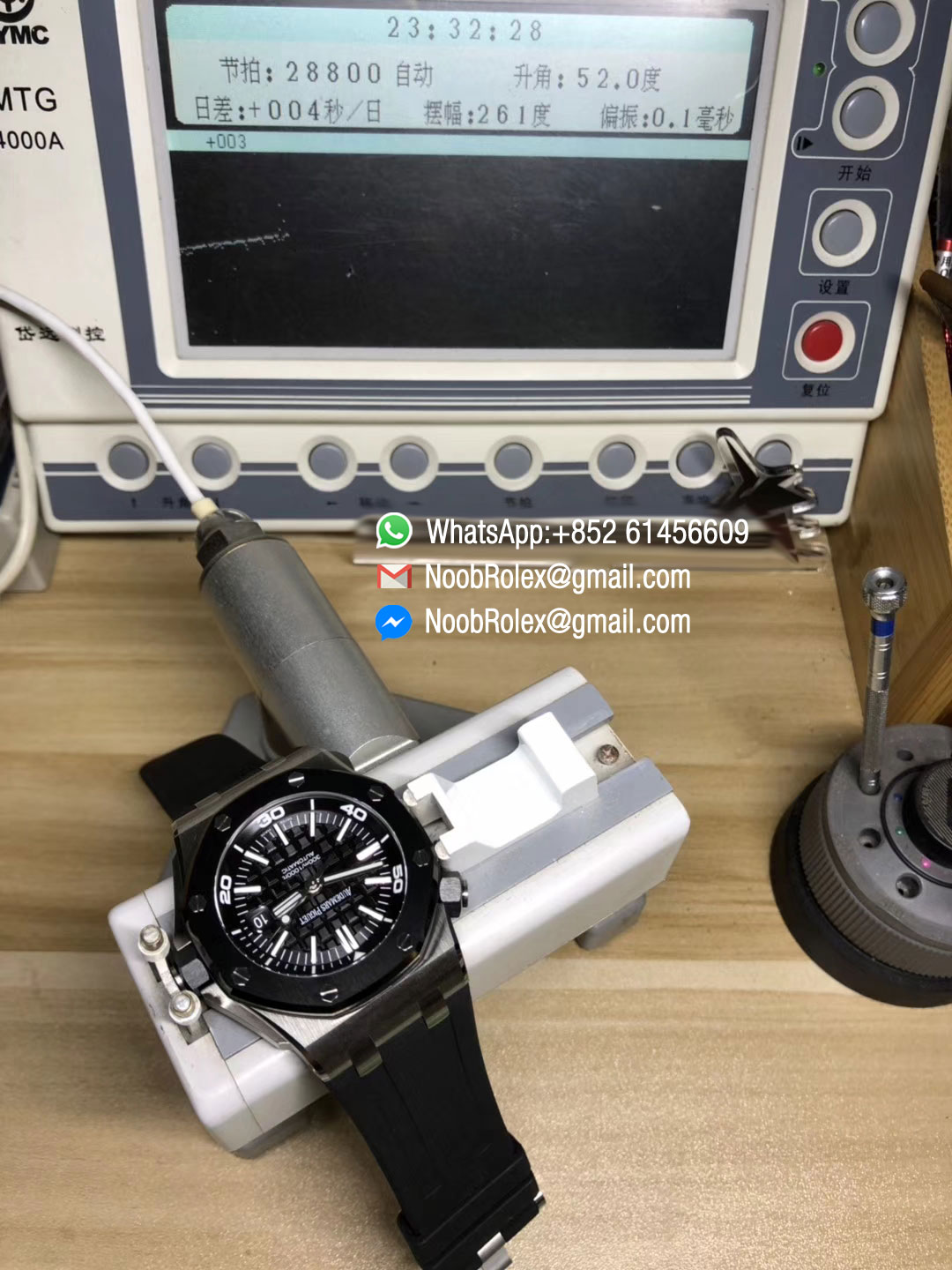 Royal Oak Offshore Diver 15710 Brushed Ceramic Black Bezel Black Dial on Rubber Strap A3120 JF Best Edition V9