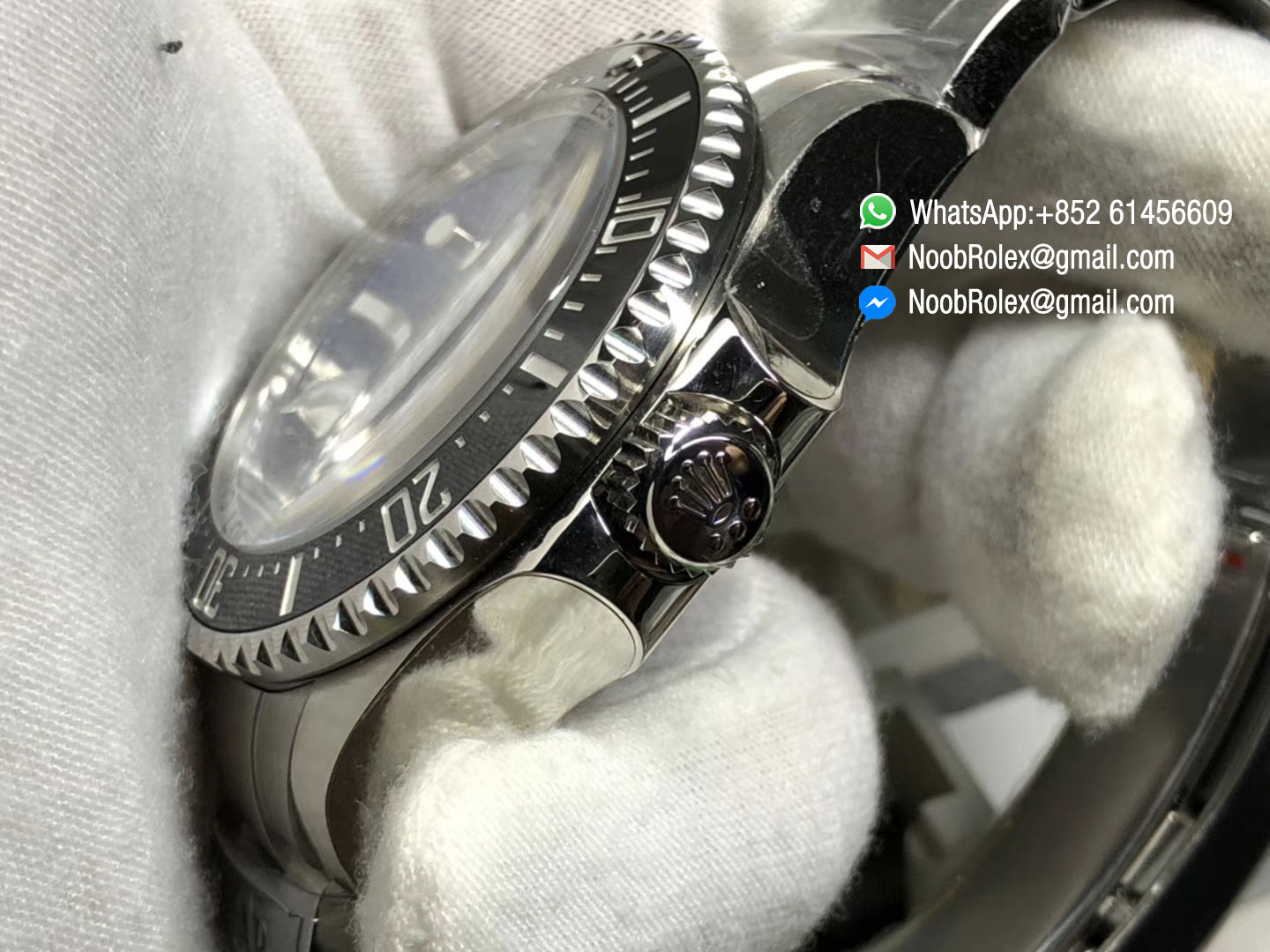 Sea-Dweller DEEPSEA 116660 D-BLUE 904L Stainless Steel Case and Bracelet SH3135 ARF Best Edition