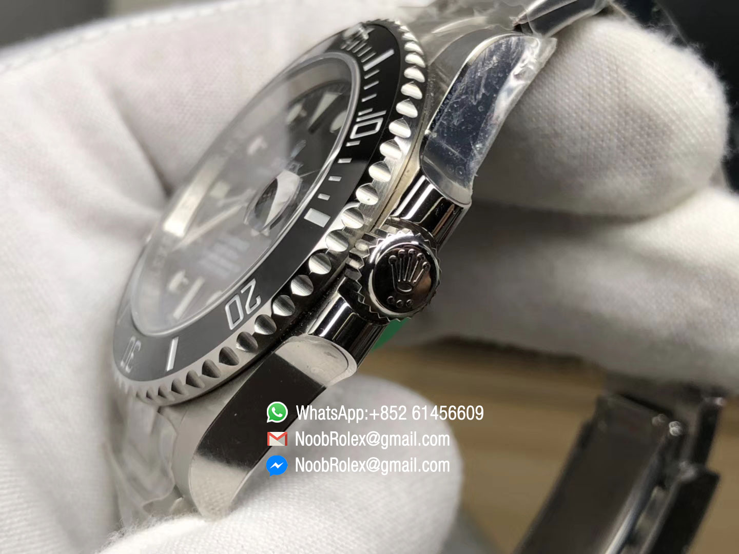 2018 Submariner 116610LN 316F Stainless Steel Case & Bracelet Black Ceramic Bezel Black Dial with Date SA3135 Noob V8