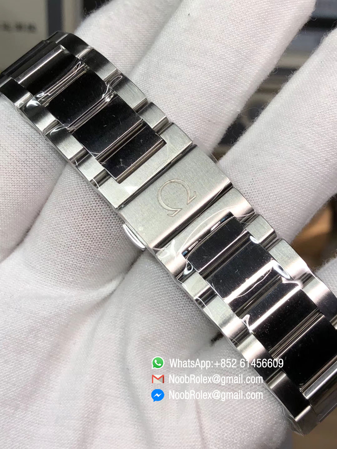 Aqua Terra 150M GMT Stainless Steel Case & Bracelet Blue Textured Dial A8605 Super Clone 2018 VSF Best Edition