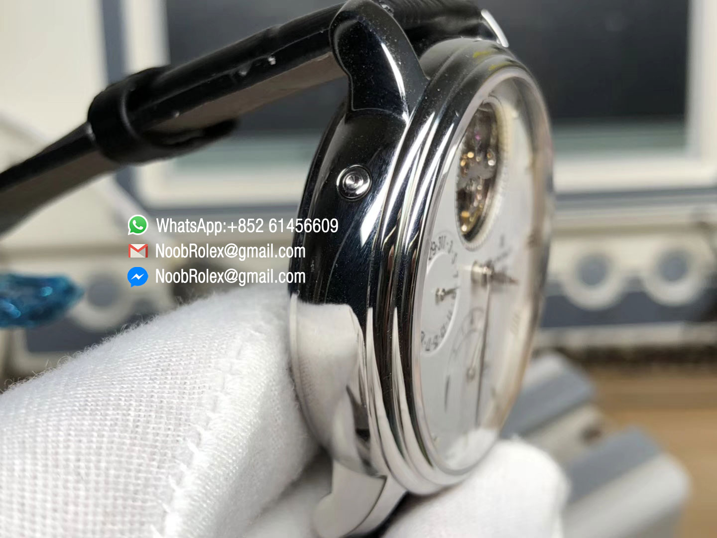Blancpain Villeret Tourbillon 8 Day Power Reserve 6025-1542-55b Automatic Movement 1:1 Top Quality