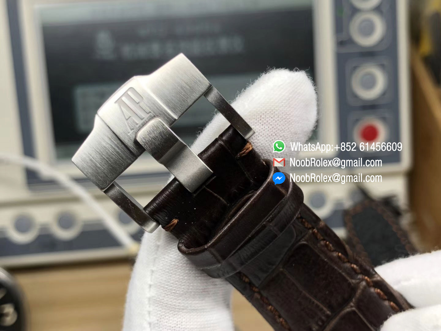 Royal Oak Offshore 2018 SIHH Havana JF 1:1 Best Quality Brown Dial on Brown Leather Strap A3126 w/ Cyclops