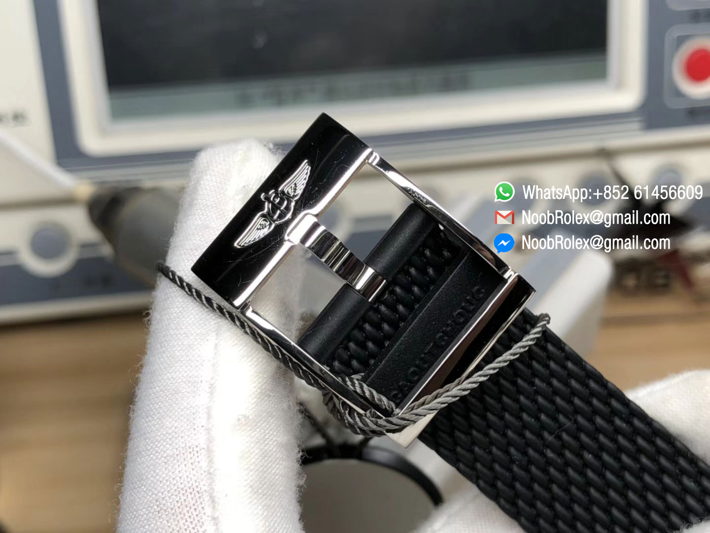 Superocean Heritage II AB201012 B20 Steel Case Black Bezel White Dial On Black Rubber Strap Miyota 9015 GF 1:1 Best Edition