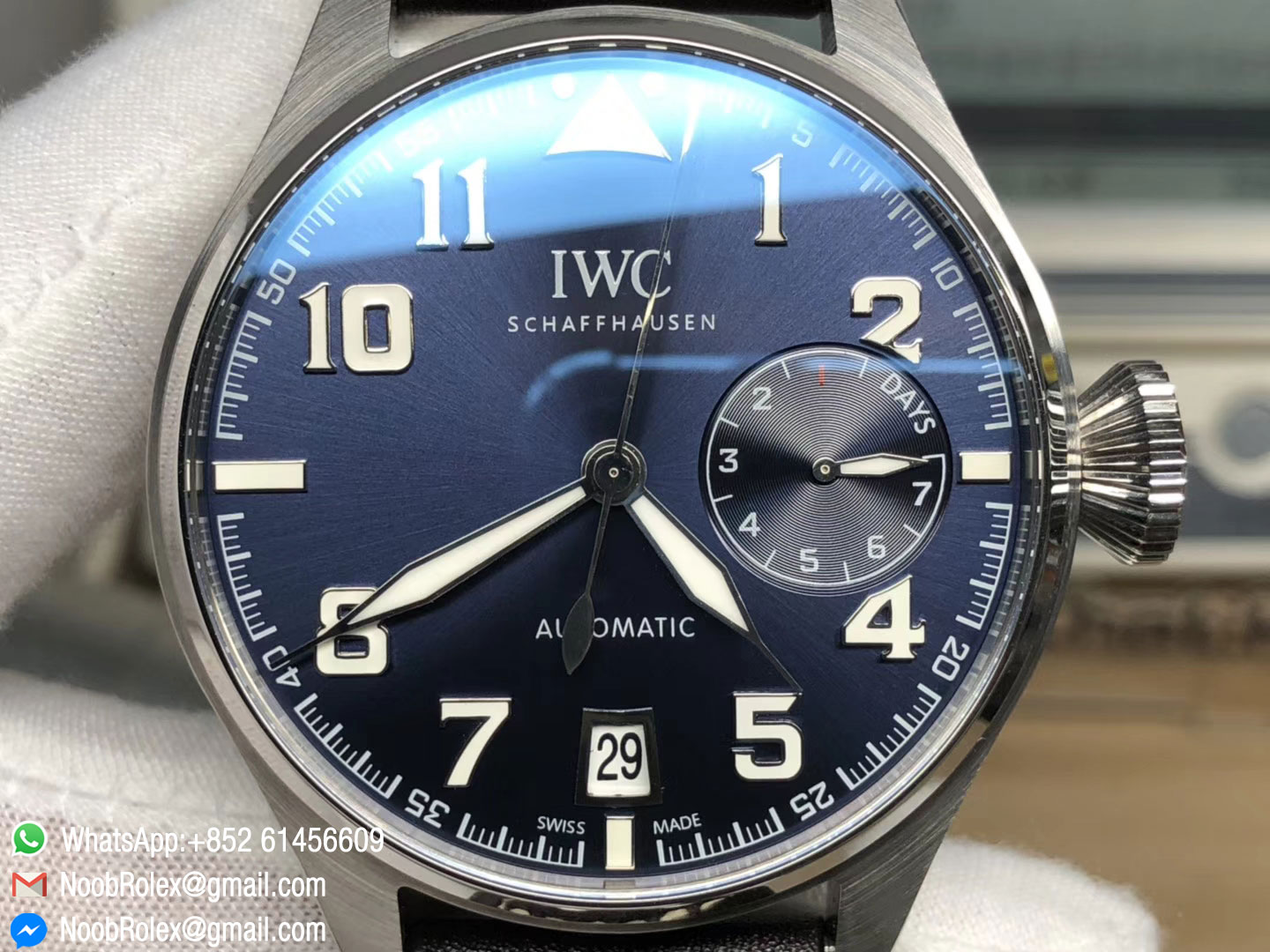 Big Pilot Real PR IW500908 "Le Petit Prince" Edition Brown Leather Strap A51111 ZF 1:1 Top Clone Watch