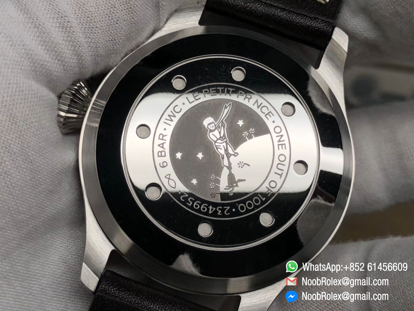 Big Pilot Real PR IW500908 "Le Petit Prince" Edition Brown Leather Strap A51111 ZF 1:1 Top Clone Watch