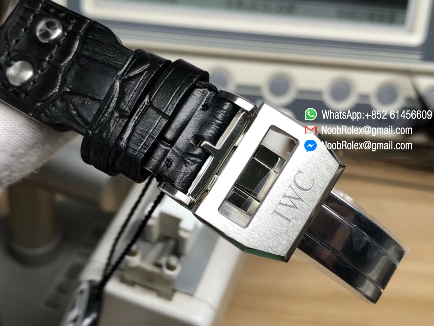 Big Pilot Watch Real Power Reserve IW500431 RUSSIAN NEMOV Limited Edition Black Leather Strap A51111 ZF 2018 1:1 Super Clone Quality