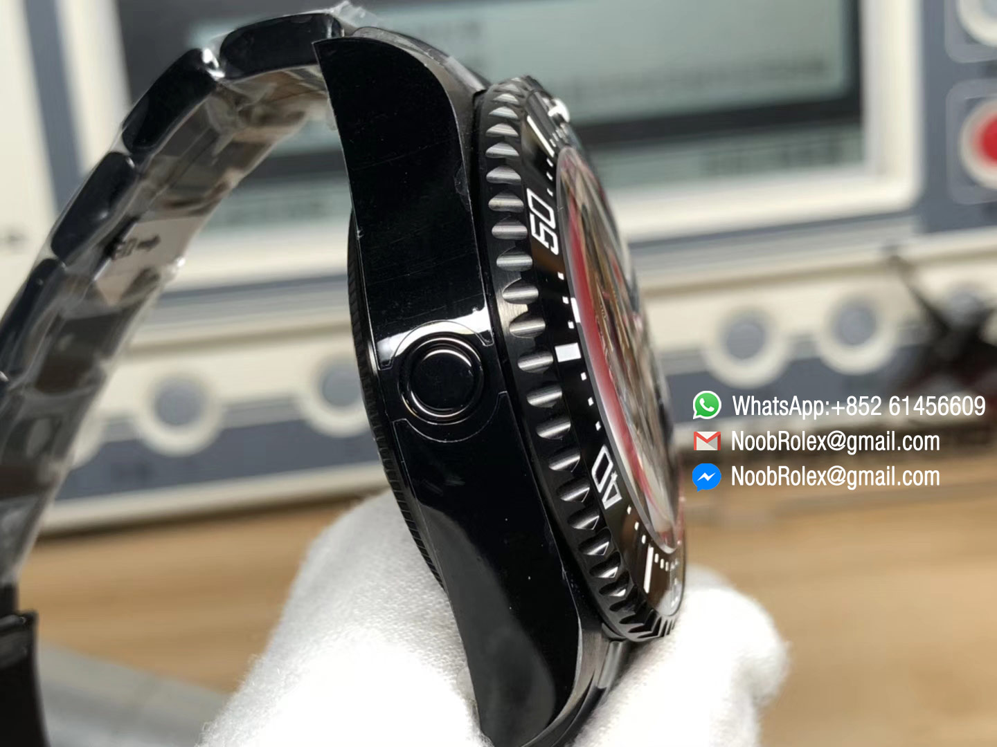 Sea-Dweller 116660 EMBER Limited Edition Bamford PVD Plated Case Black Dial on Steel Bracelet A2836 VRF Put Out