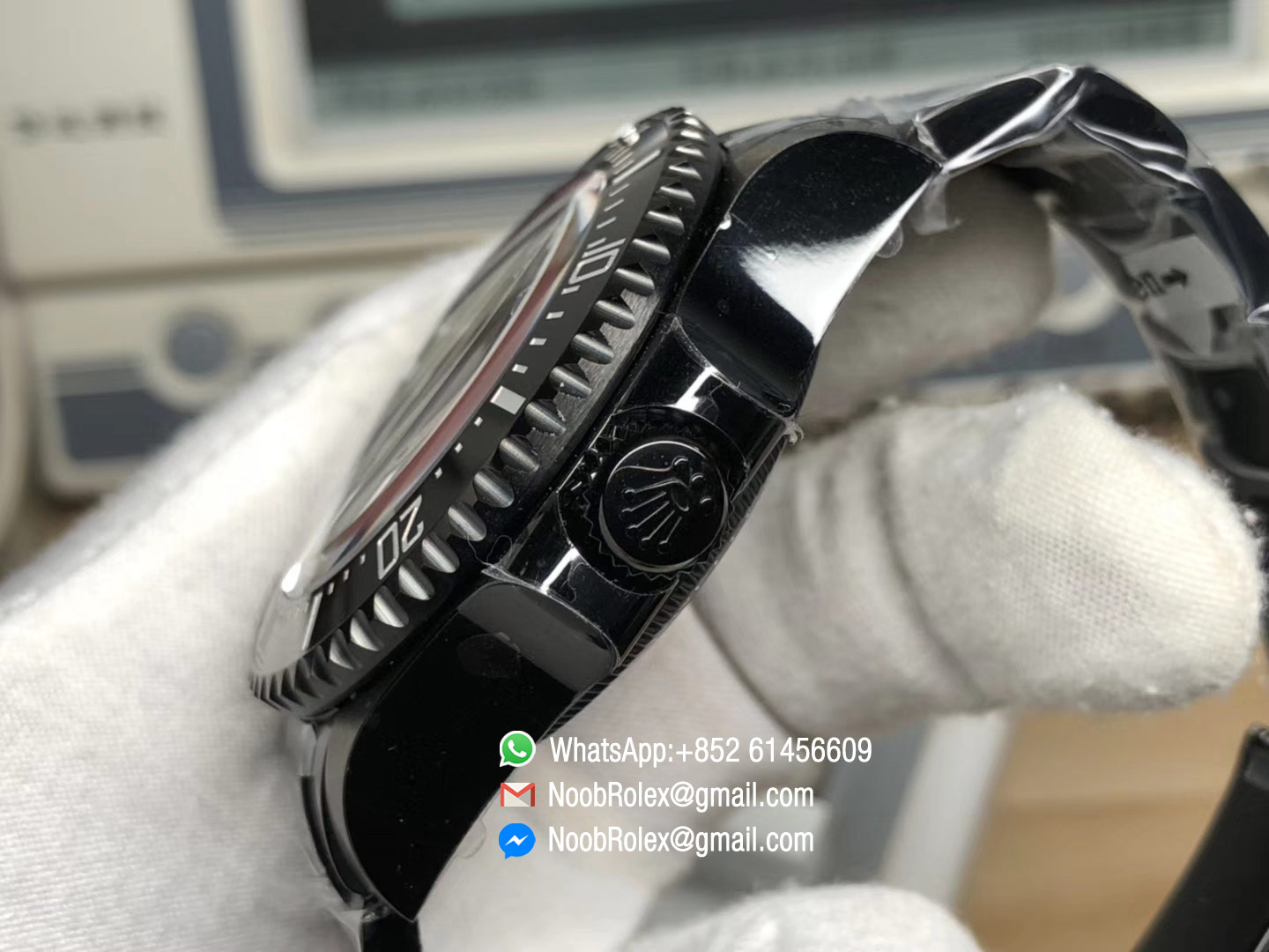 Sea-Dweller 116660 EMBER Limited Edition Bamford PVD Plated Case Black Dial on Steel Bracelet A2836 VRF Put Out