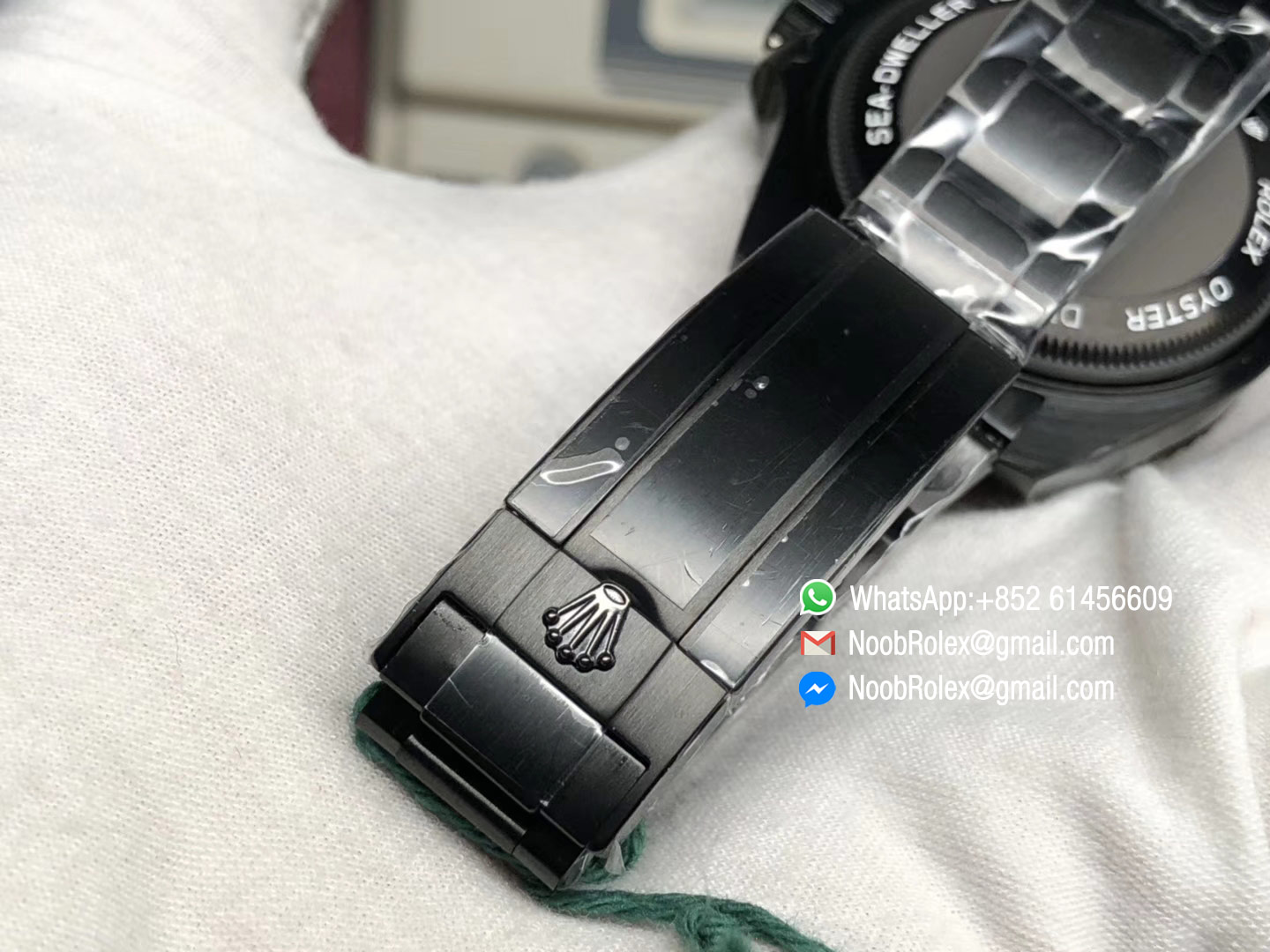 Sea-Dweller 116660 EMBER Limited Edition Bamford PVD Plated Case Black Dial on Steel Bracelet A2836 VRF Put Out