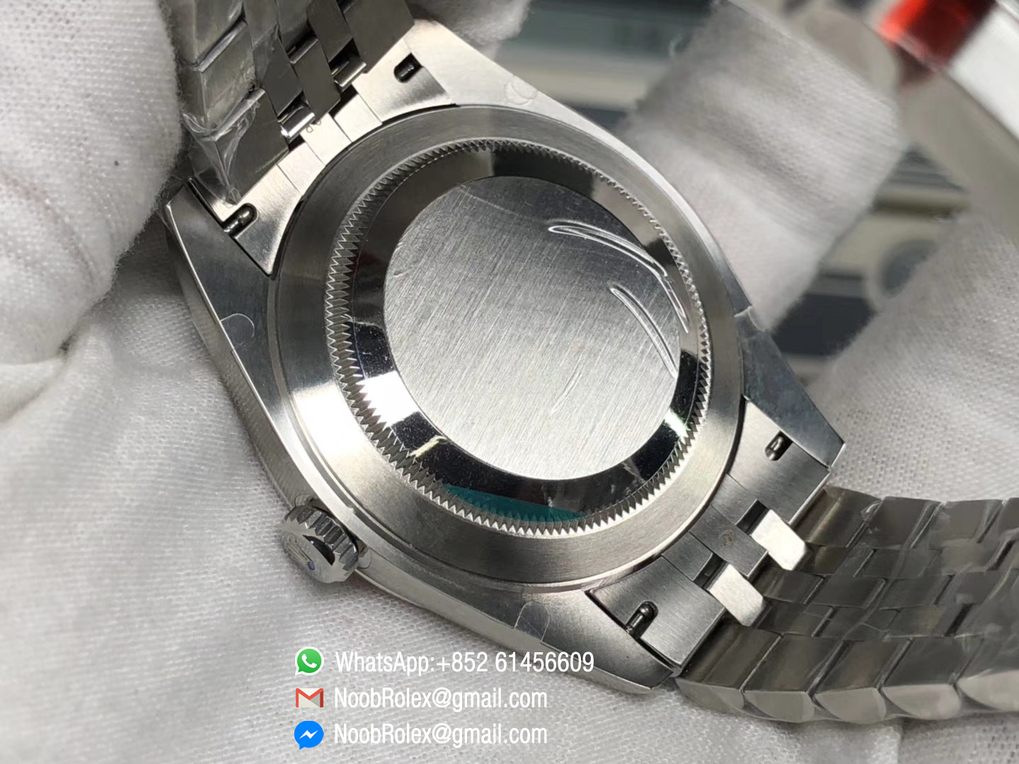 DateJust 41 126334 Noob Factory High Quality Fluted Bezel Blue Dial Stick Markers on Steel Jubilee Bracelet A3235