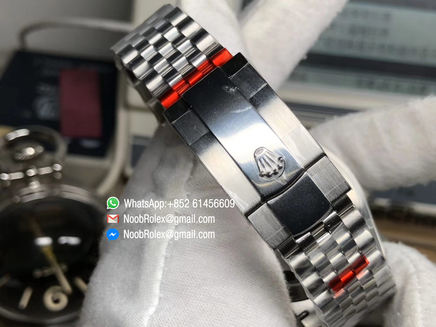 DateJust 41 126334 Noob Factory High Quality Fluted Bezel Blue Dial Stick Markers on Steel Jubilee Bracelet A3235