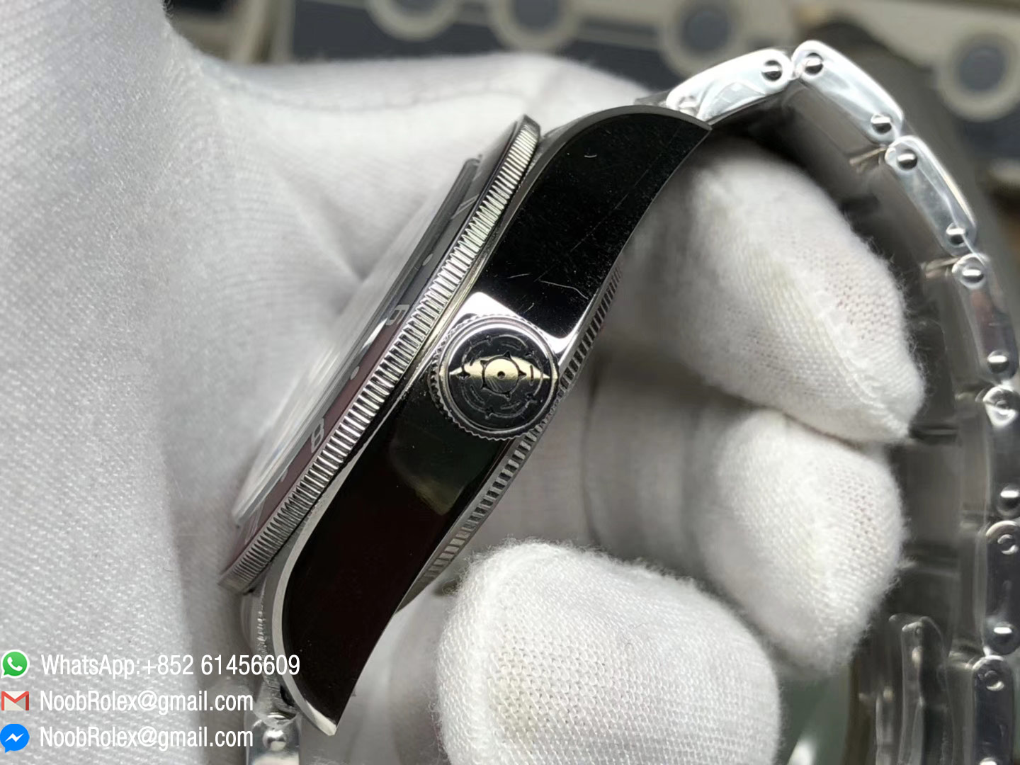 Heritage Black Bay 79830RB GMT Pepsi Blue & Red Bezel on Stainless Steel Bracelet A2836 Movement 2018 TWF Best Edition