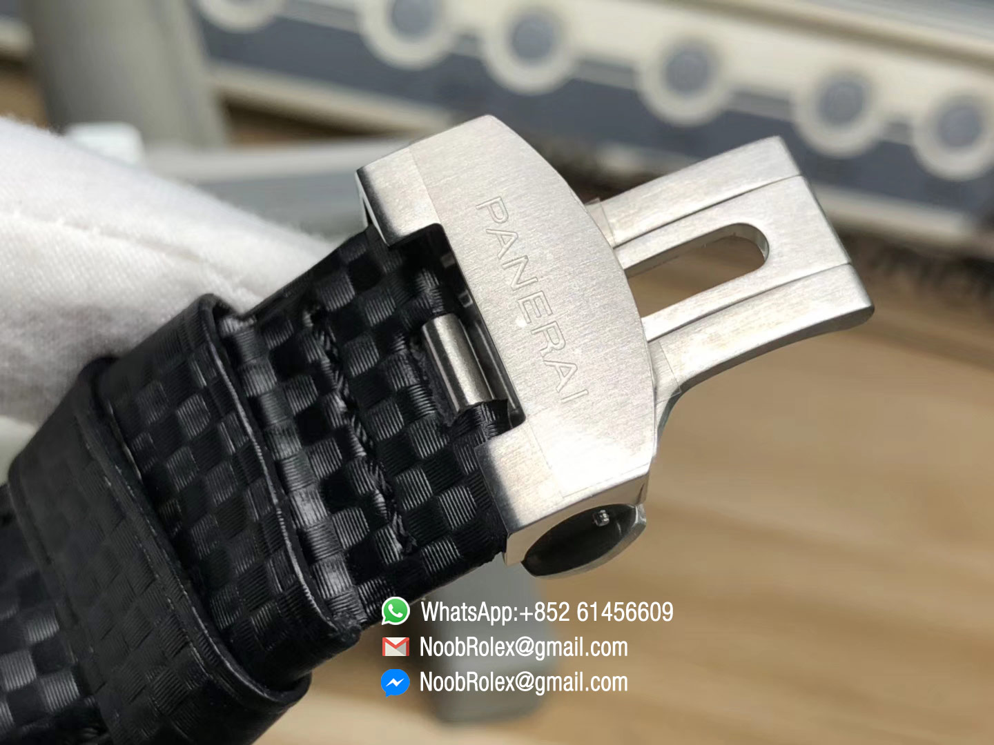 Luminor 1950 Rattrapante PAM00213 PAM213 Stainless Steel "Real" Split Seconds VS Factory 1:1 Best Edition Black Dial on Black Carbon Leather Strap Asian Custom XVIII Movement