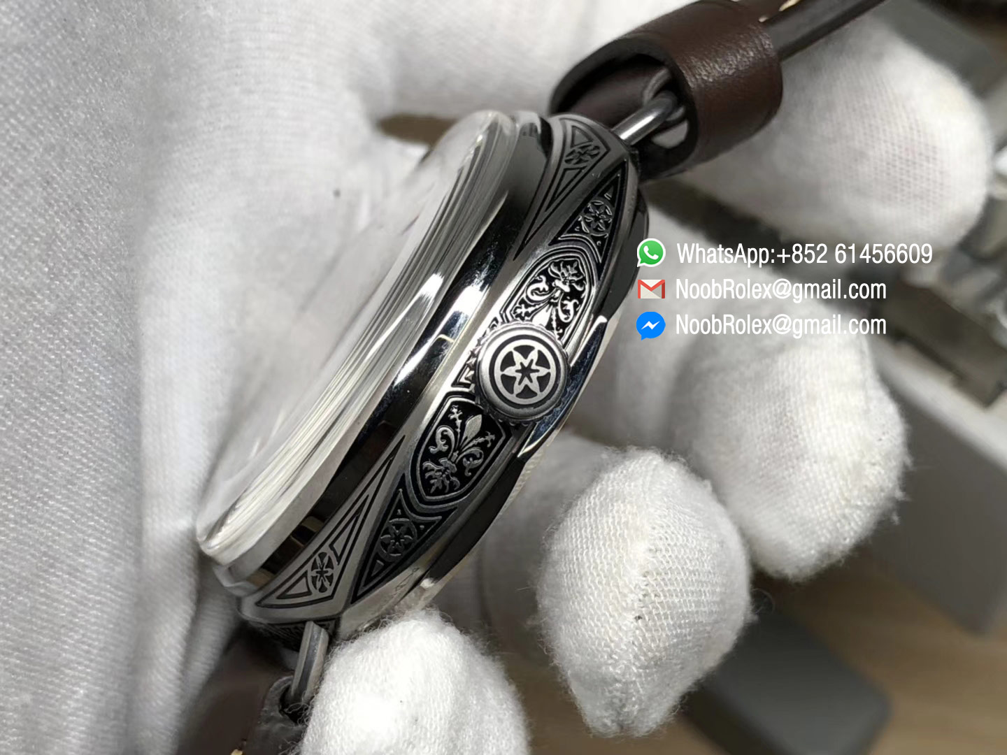 PAM00672 PAM672 Radiomir Firenze 3 Days Engraved Case & Movement ZF High Clone Quality P3000 Super Clone