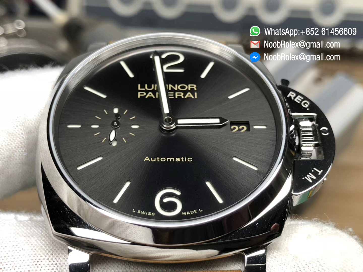 PAM00904 PAM904 Luminor Due VSF Best Edition Gray Dial on Brown Asso Strap Asian OP XXXIV Movement