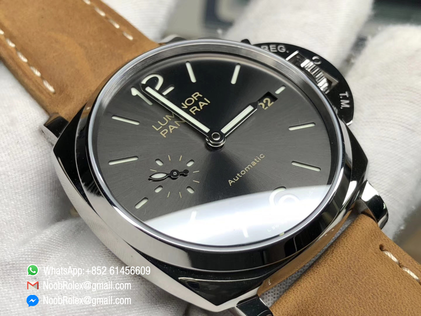 PAM00904 PAM904 Luminor Due VSF Best Edition Gray Dial on Brown Asso Strap Asian OP XXXIV Movement
