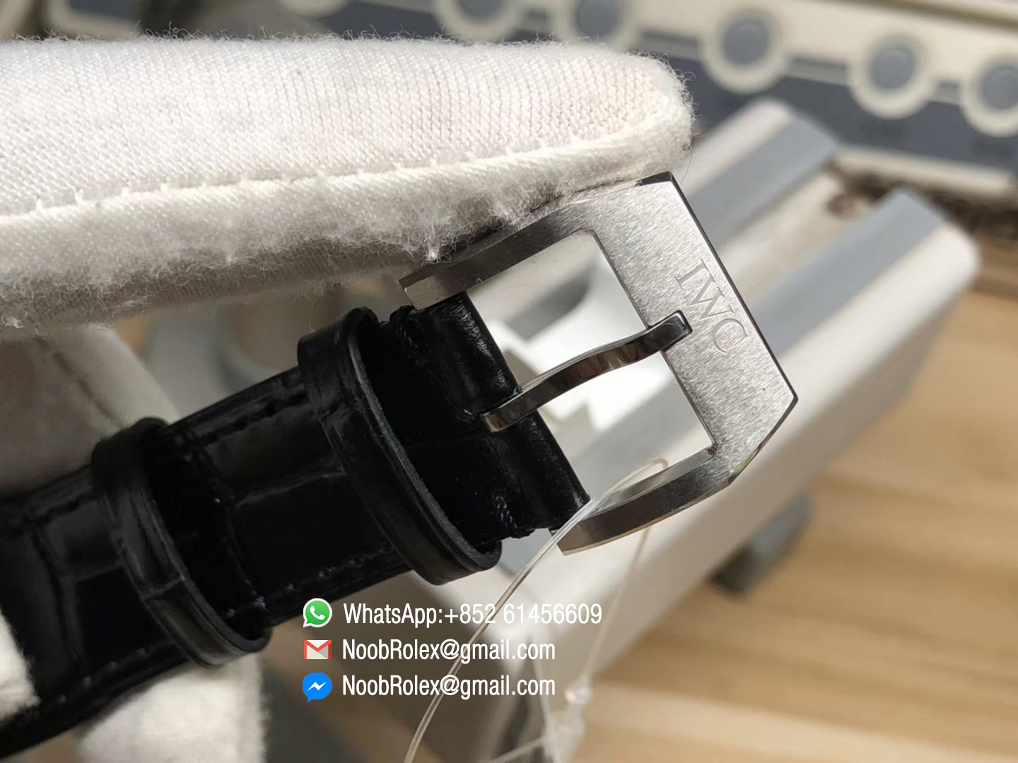 Pilot Mark XVII IW326501 MKS Factory 2018 1:1 Best Edition V2 Black Dial on Black Leather Strap Based on MIYOTA 9015 Movement