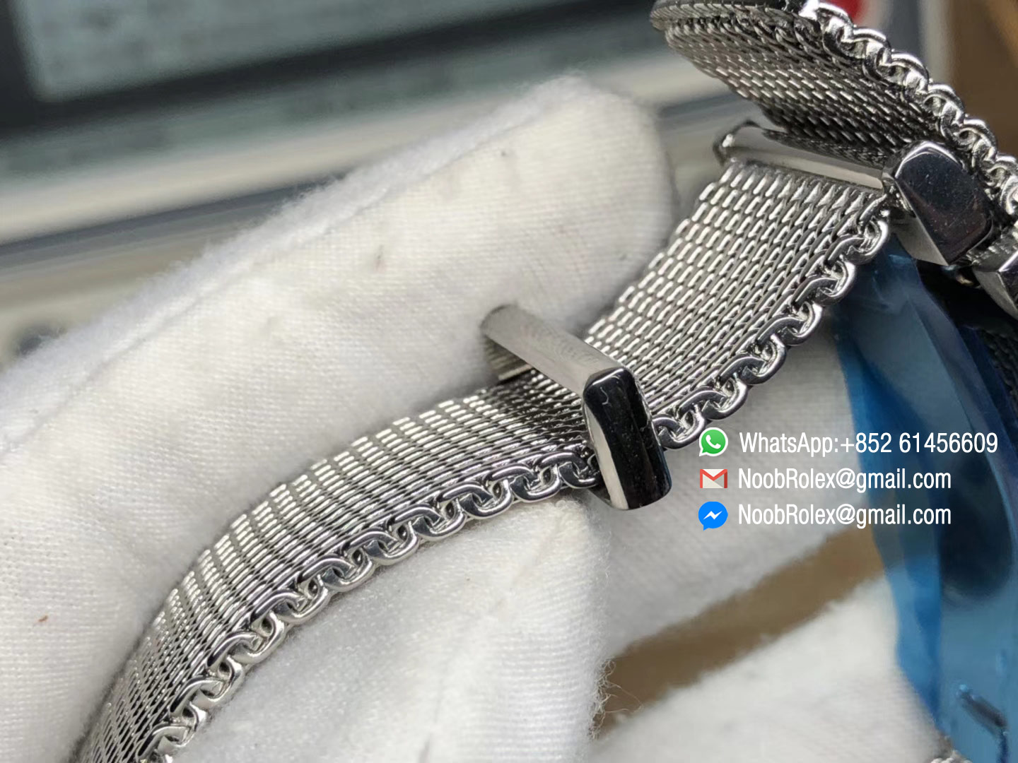 Portofino Automatic Stainless Steel Case MKS Factory 1:1 Best Edition White Dial on Stainless Steel Mesh Bracelet A2892 V4