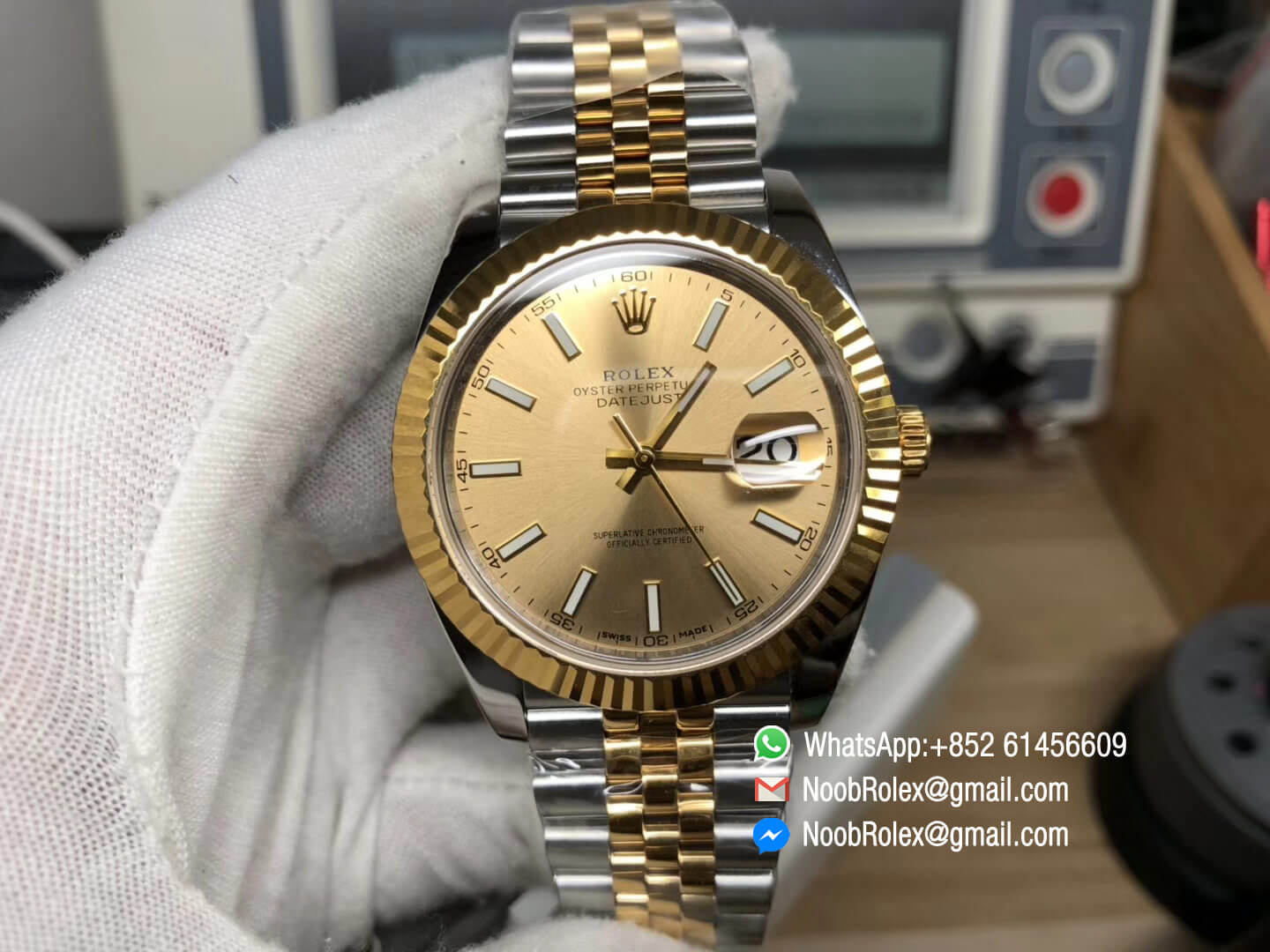 DateJust 41 126303 Noob Factory Real 