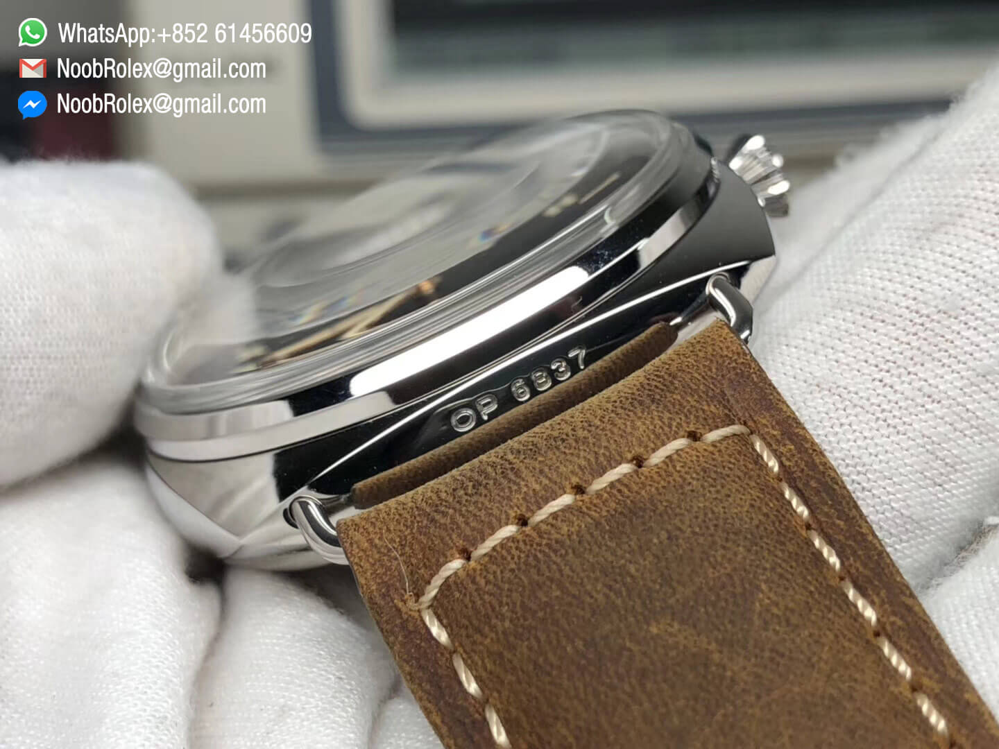 Radiomir PAM00424 PAM00424 California Dial on Brown Asso Strap P.3000 Super Clone Movement ZF 1:1 Super Clone Quality