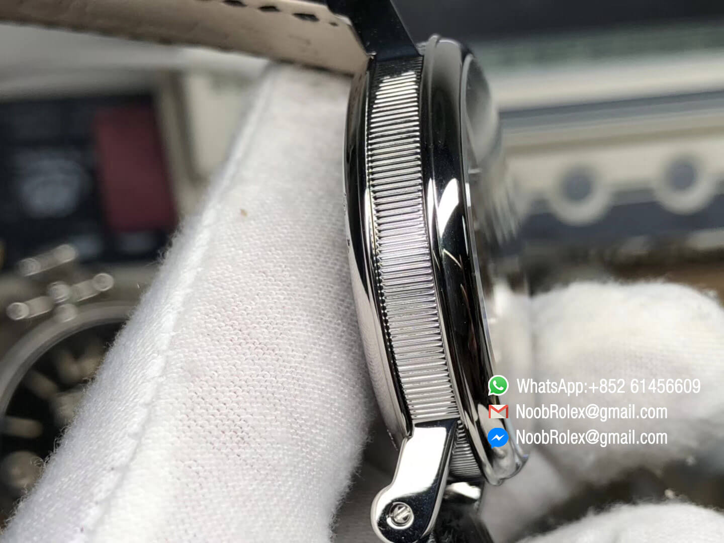 Tradition 7057BB/G9/9W6 Black Skeleton Dial On Black Leather Strap A507 Movement Real Power Reserve SF Super Clone Quality 1:1 Best Edition