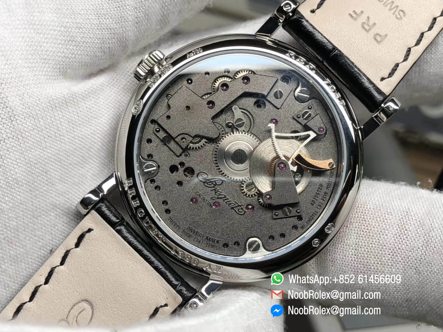 Tradition 7057BB/G9/9W6 Black Skeleton Dial On Black Leather Strap A507 Movement Real Power Reserve SF Super Clone Quality 1:1 Best Edition