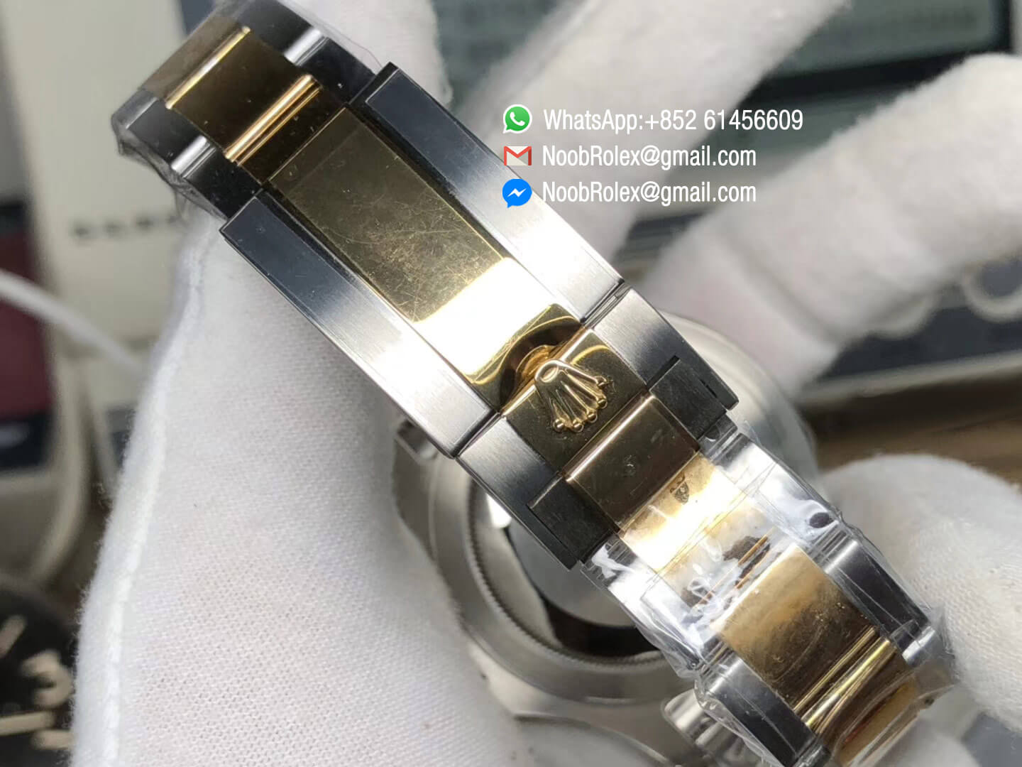 Yacht-Master 16623 White Dial on Steel & Yellow Gold Two Tone Bracelet Asian 2836 Movement JF Top Quality