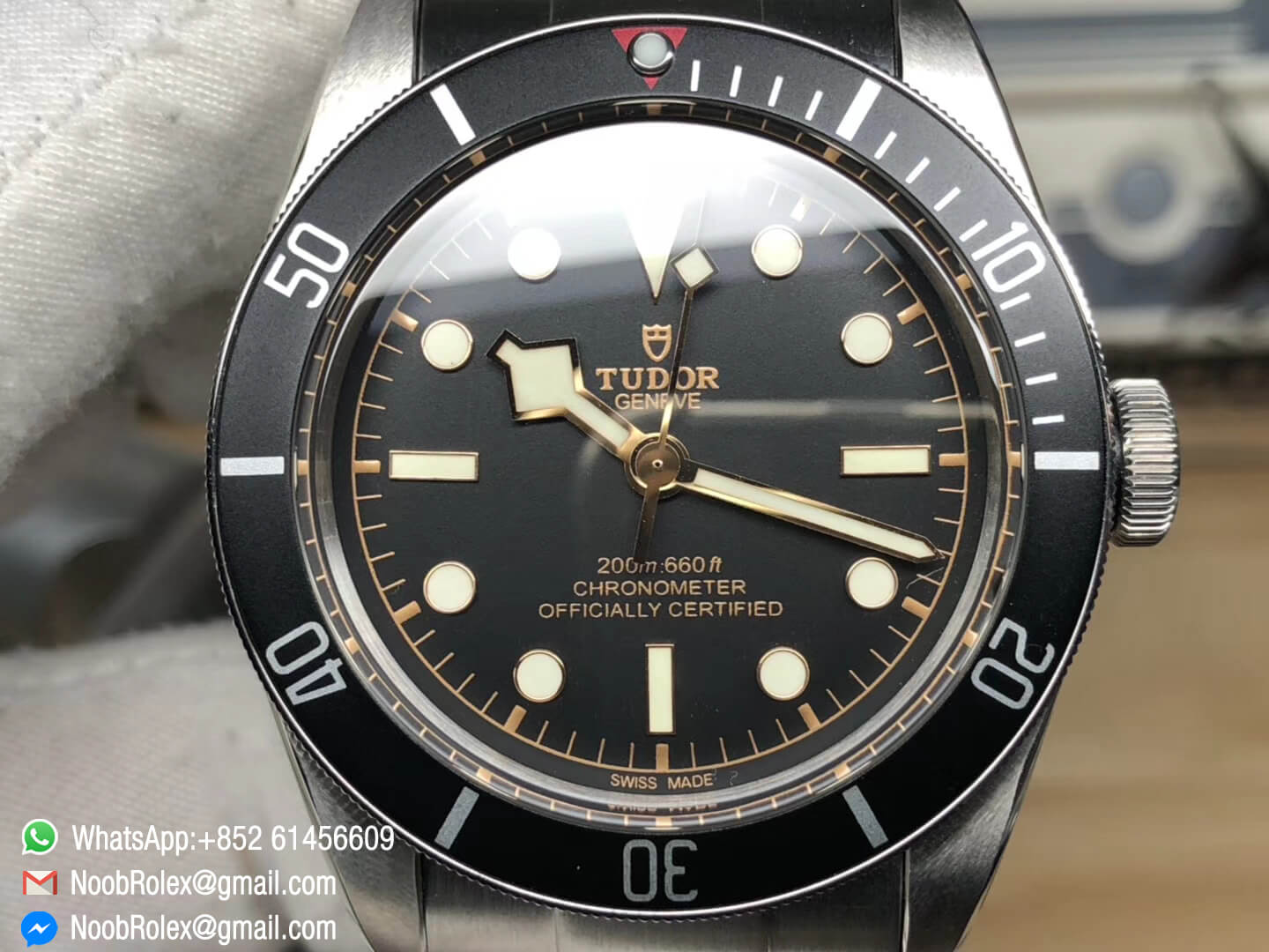 Heritage 2016 Black Bay Shield Black Dial ZF 1:1 Top Clone Level Edition Best Quality on Stainless Steel Case & Bracelet A2824