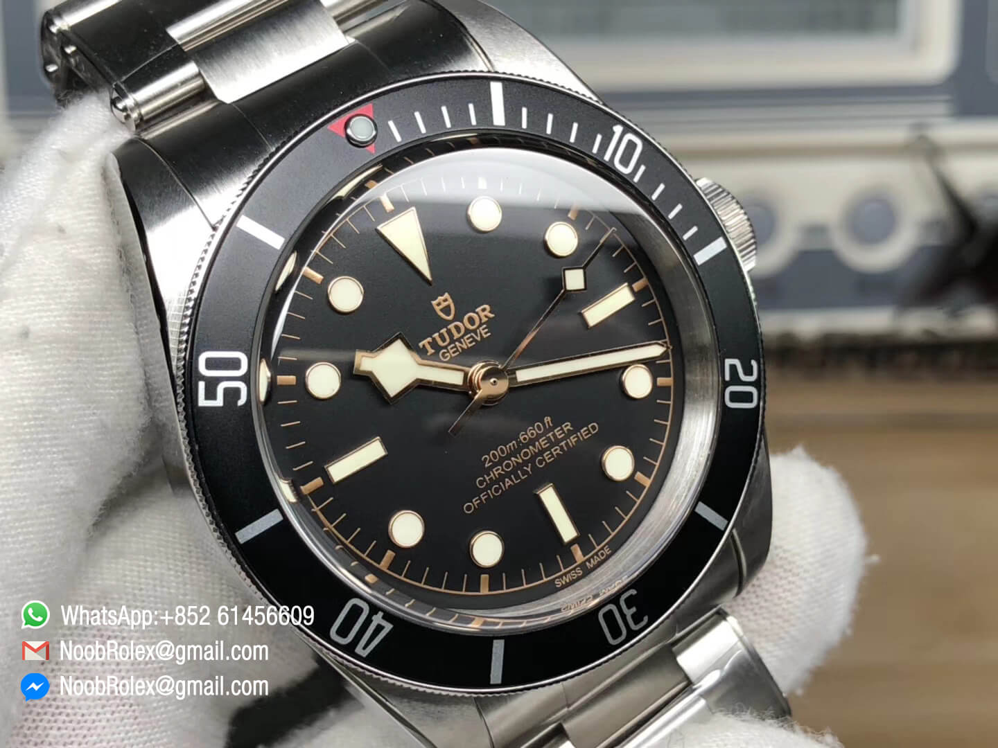 Heritage 2016 Black Bay Shield Black Dial ZF 1:1 Top Clone Level Edition Best Quality on Stainless Steel Case & Bracelet A2824