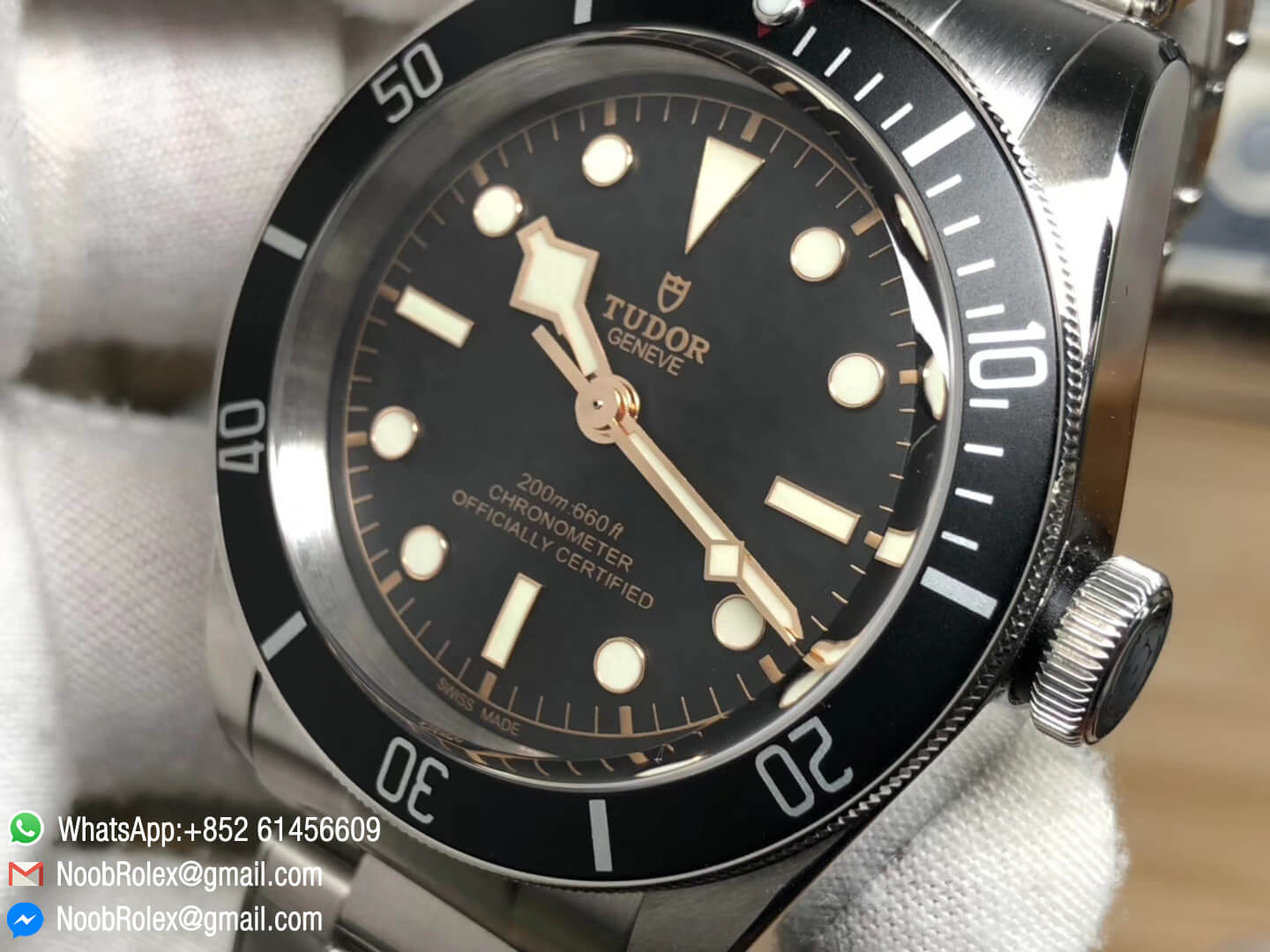 Heritage 2016 Black Bay Shield Black Dial ZF 1:1 Top Clone Level Edition Best Quality on Stainless Steel Case & Bracelet A2824