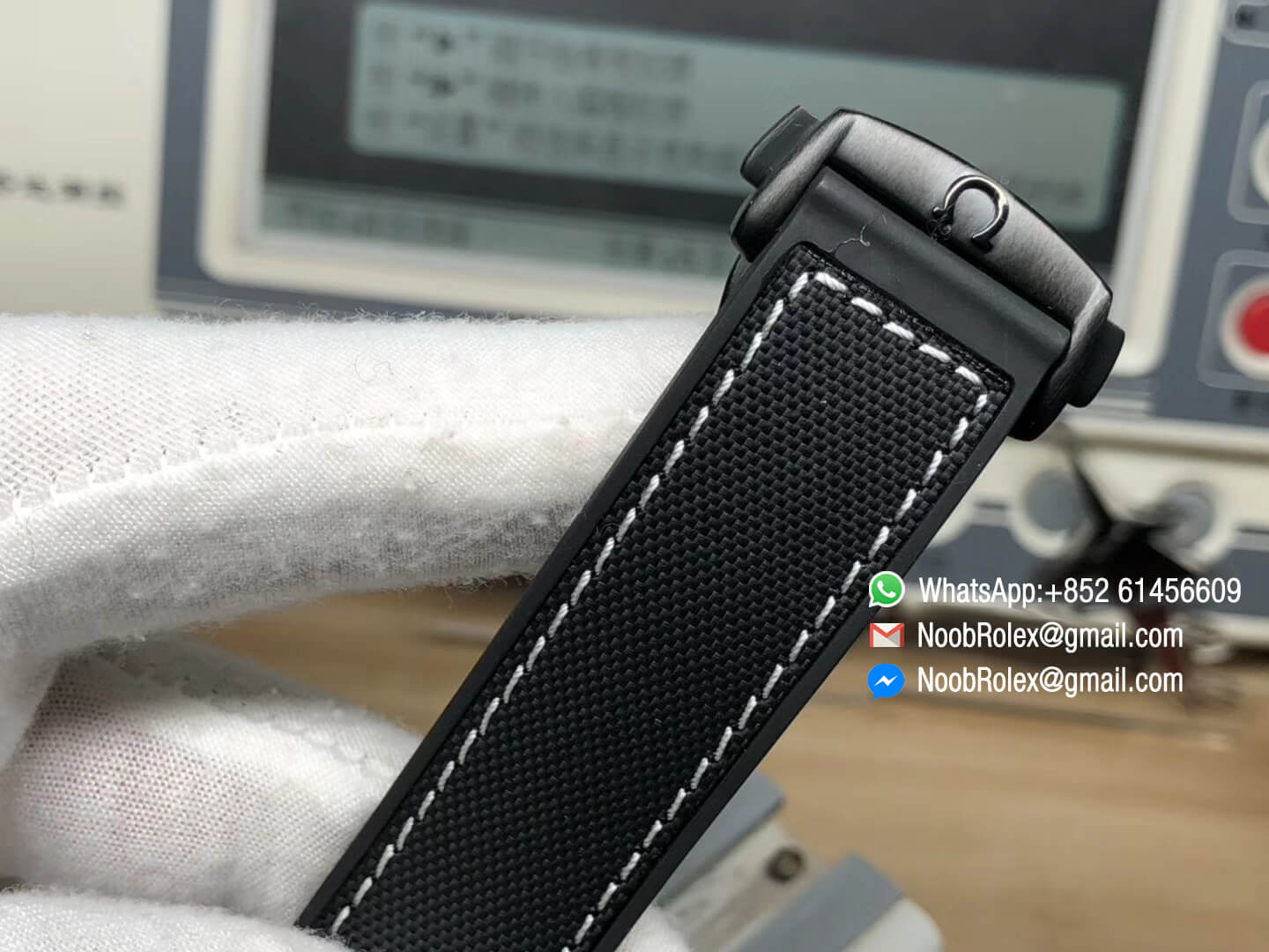 Seamaster Planet Ocean 600m GMT Watch DLC On Steel Ceramic Bezel "Deep Black" JHF 1:1 Best Edition 45.5mm 2016 On Black Nylon Strap A.8906