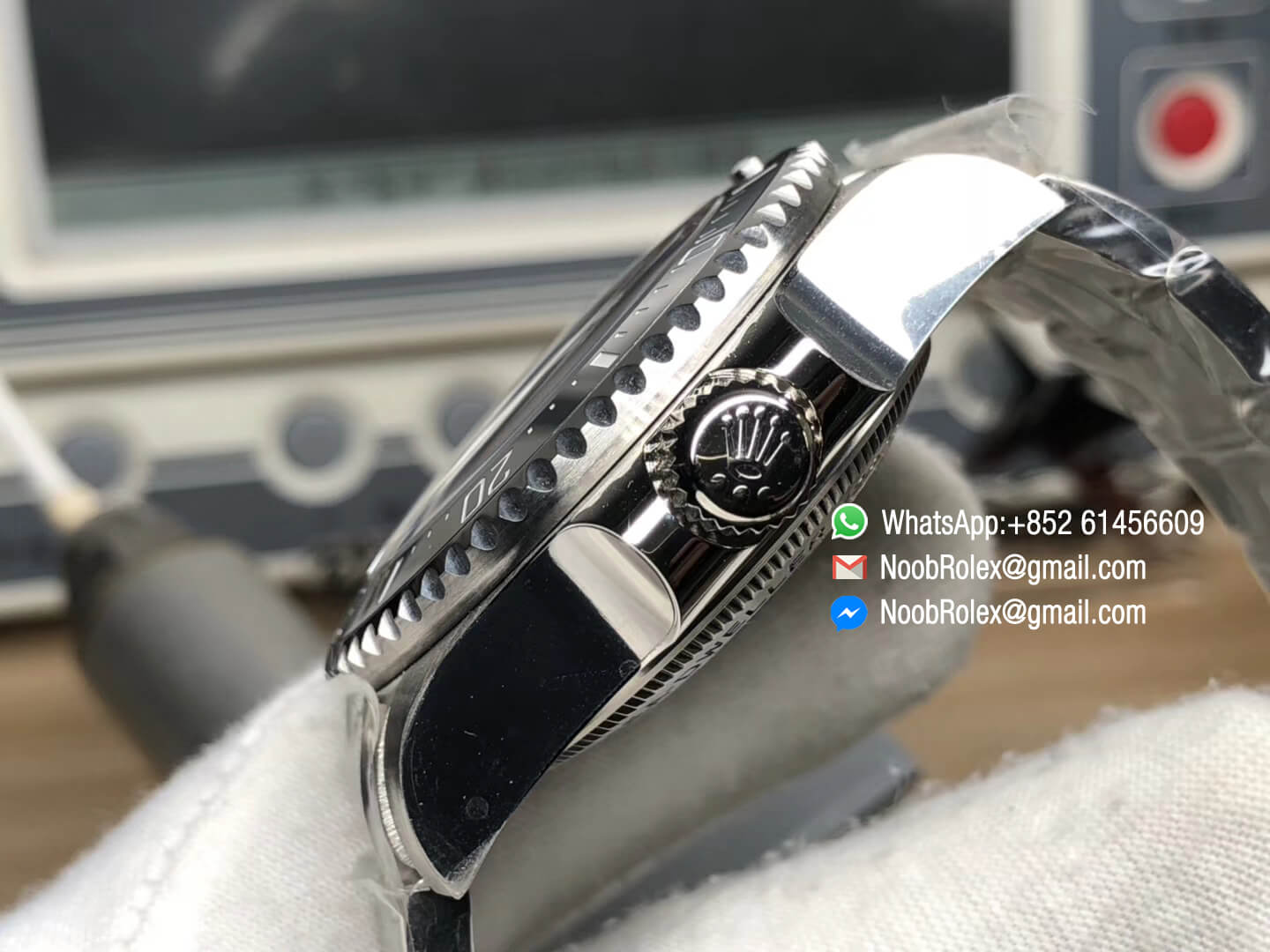 DEEPSEA SEA-DWELLER 116660 D-Blue Edition Black & Blue Dial on Stainless Steel Bracelet A2836 VRF Version