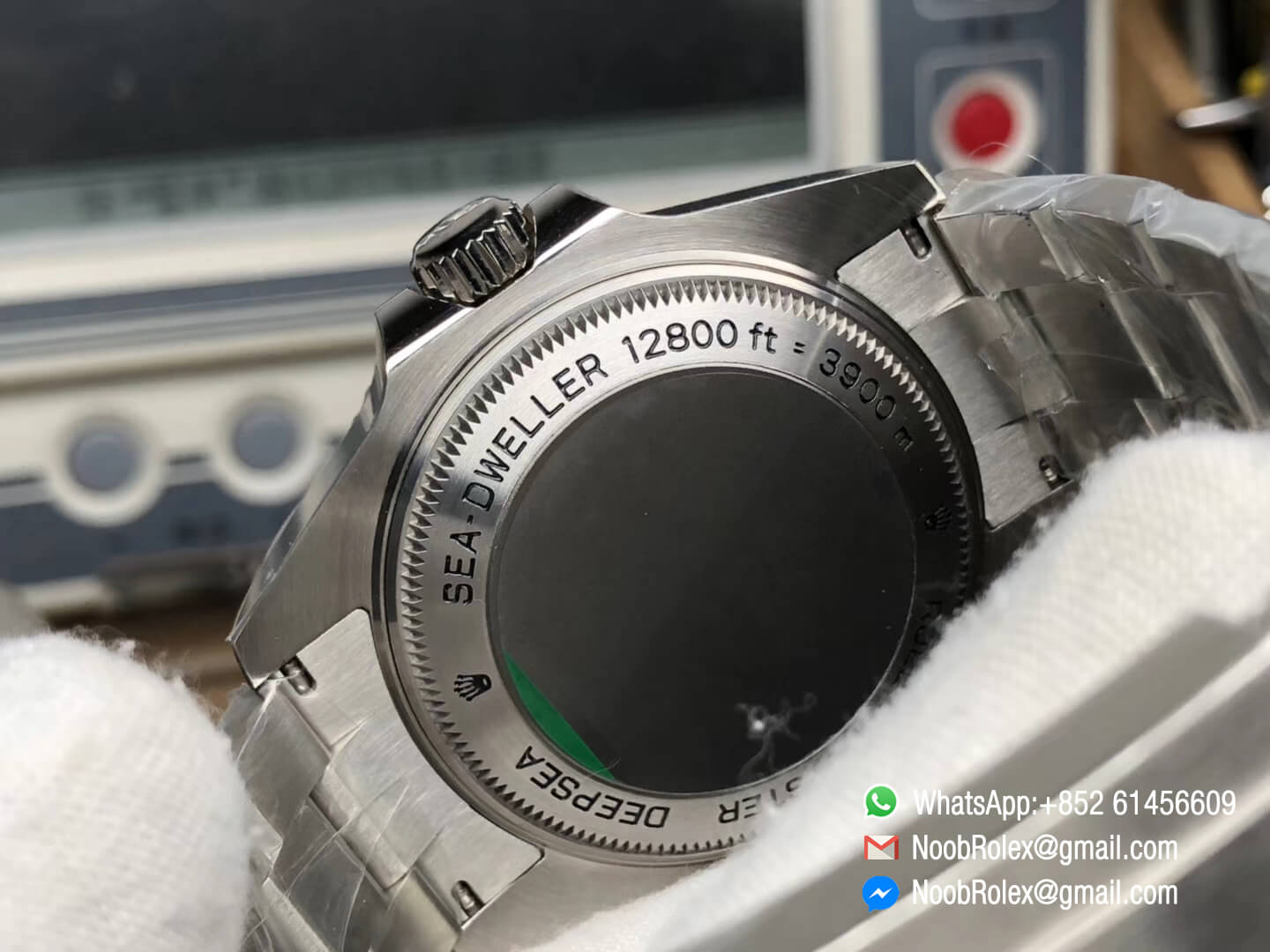 DEEPSEA SEA-DWELLER 116660 D-Blue Edition Black & Blue Dial on Stainless Steel Bracelet A2836 VRF Version