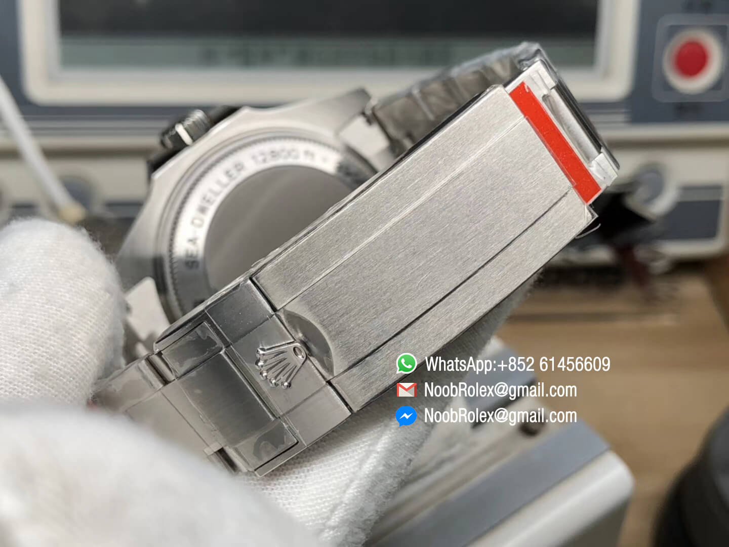 DEEPSEA SEA-DWELLER 116660 D-Blue Edition Black & Blue Dial on Stainless Steel Bracelet A2836 VRF Version