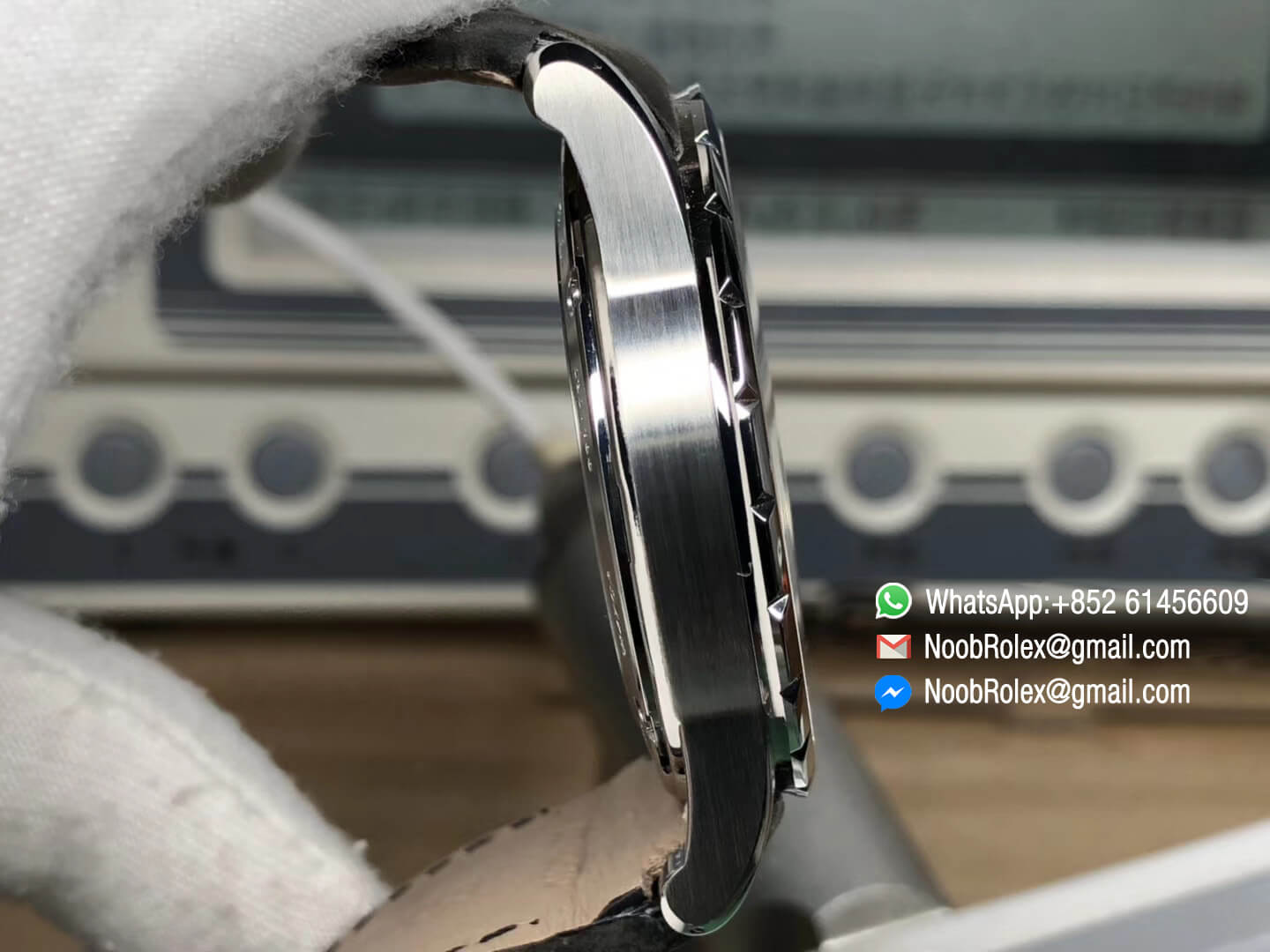 Excalibur 42mm Dbex0050 Stainless Steel Gray Dial on Gray Leather Strap A830 with Micro Rotor RD Factory 1:1 Top Clone Watch