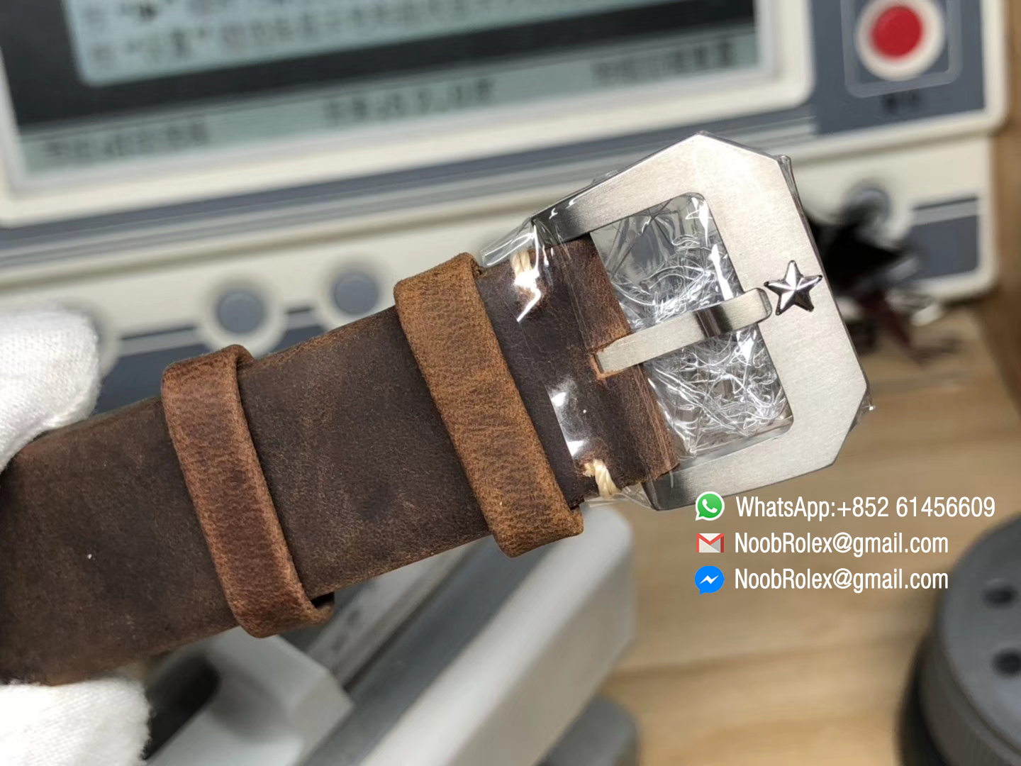 Pilot Type 20 Extra Special 40mm Aged Dial Stainless Steel Case V6F Best Copy Edition on Asso Brown Strap Miyota 9015